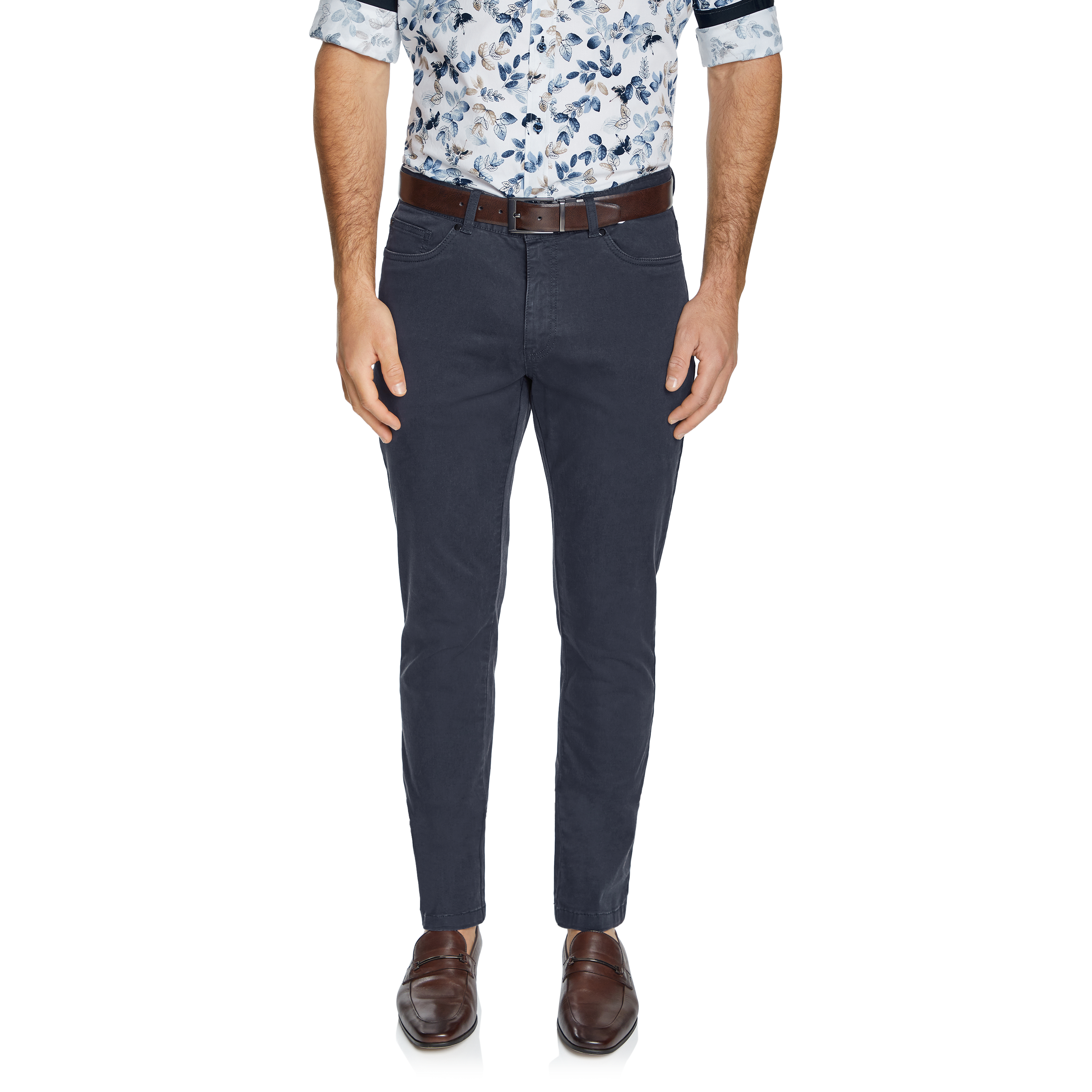 Navy Benny Stretch 5 Pocket Pant | Men 