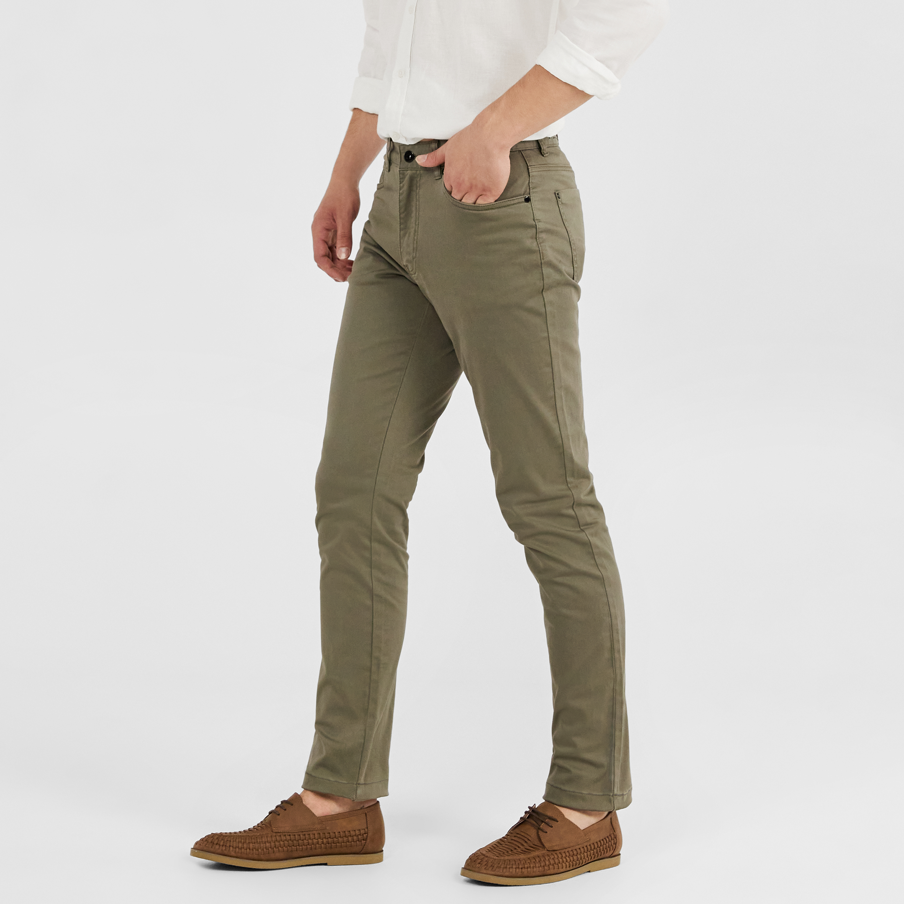 Khaki Benny Stretch 5 Pocket Pant | Men 