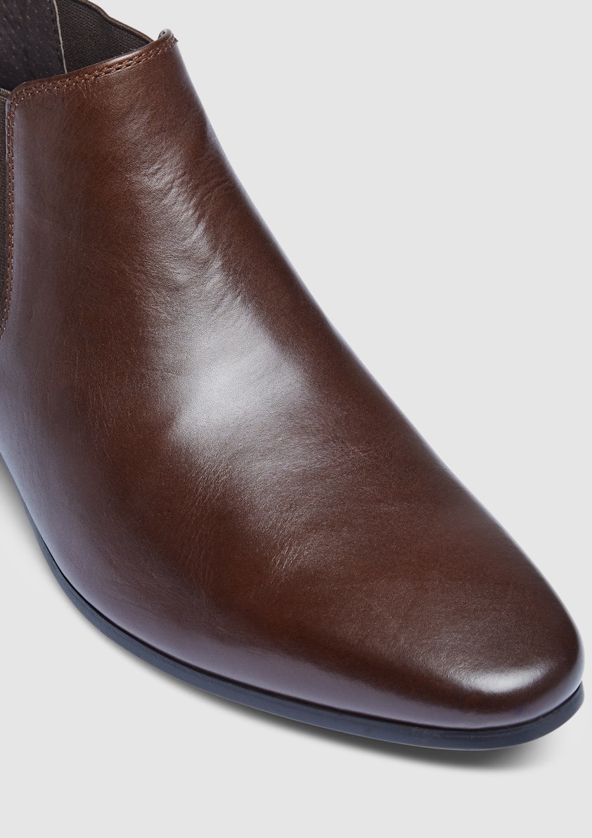 Chocolate New Acton Gusset Boot