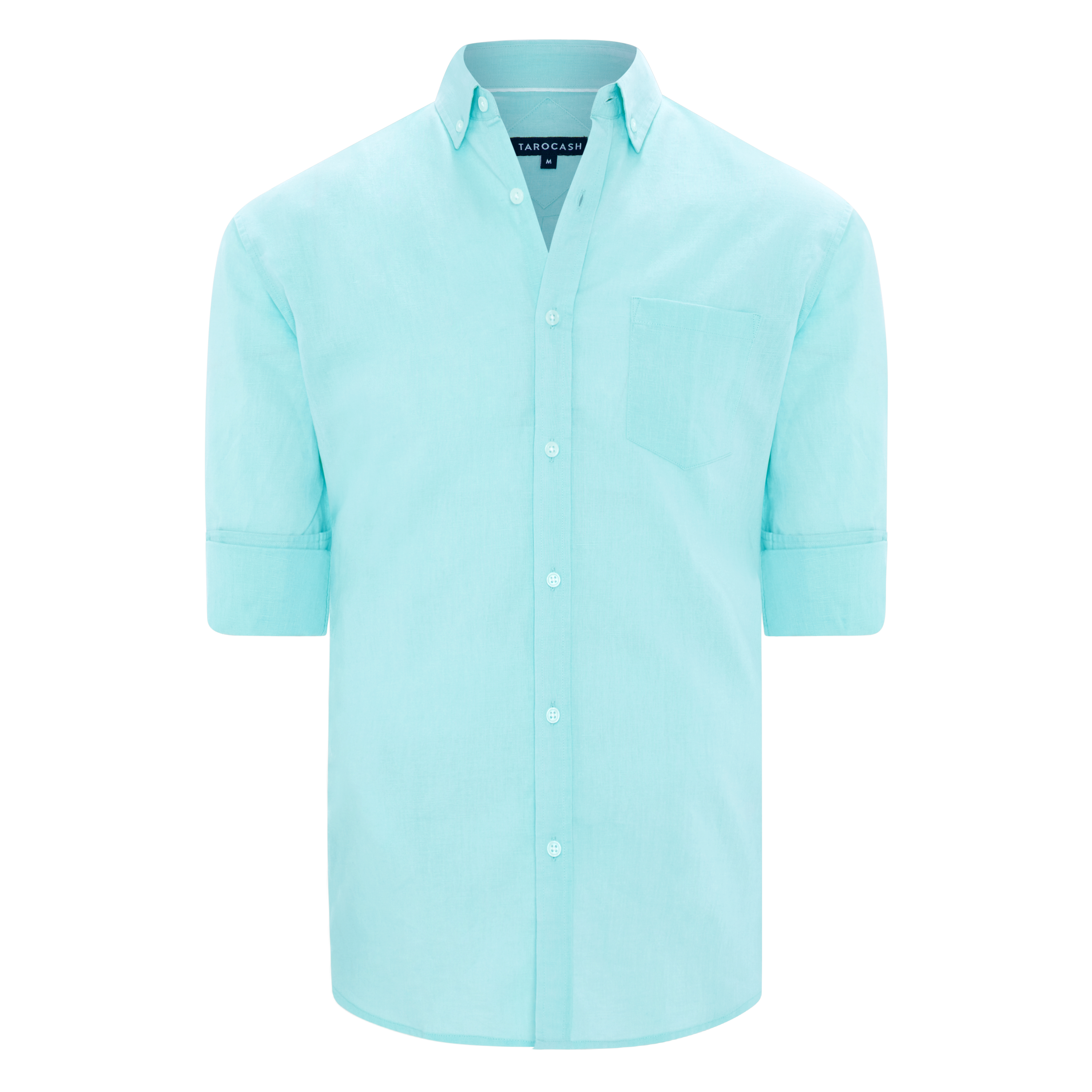 Aqua Elliott Linen Blend Long Sleeve 
