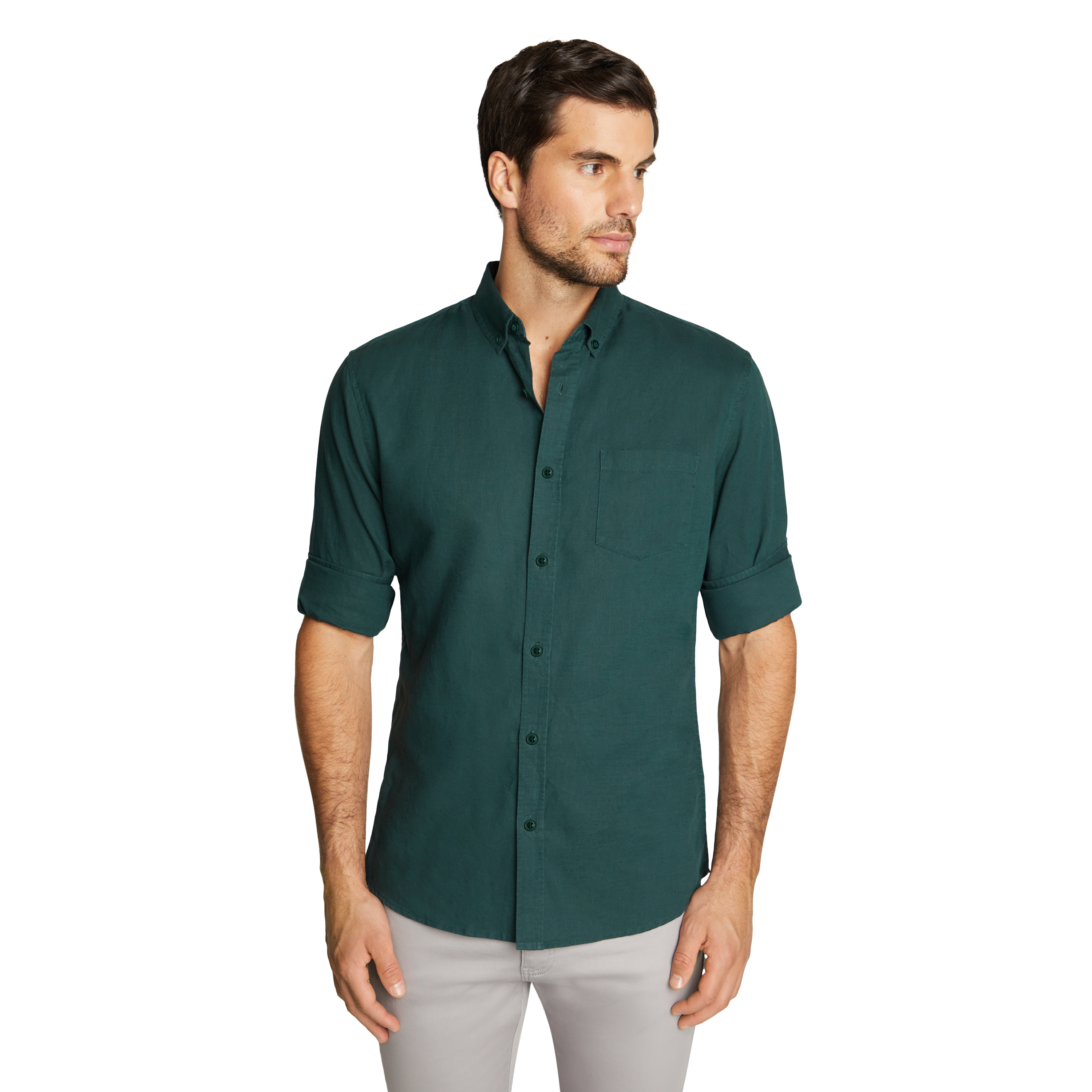 Emerald Gallagher Slim Stretch Shirt 