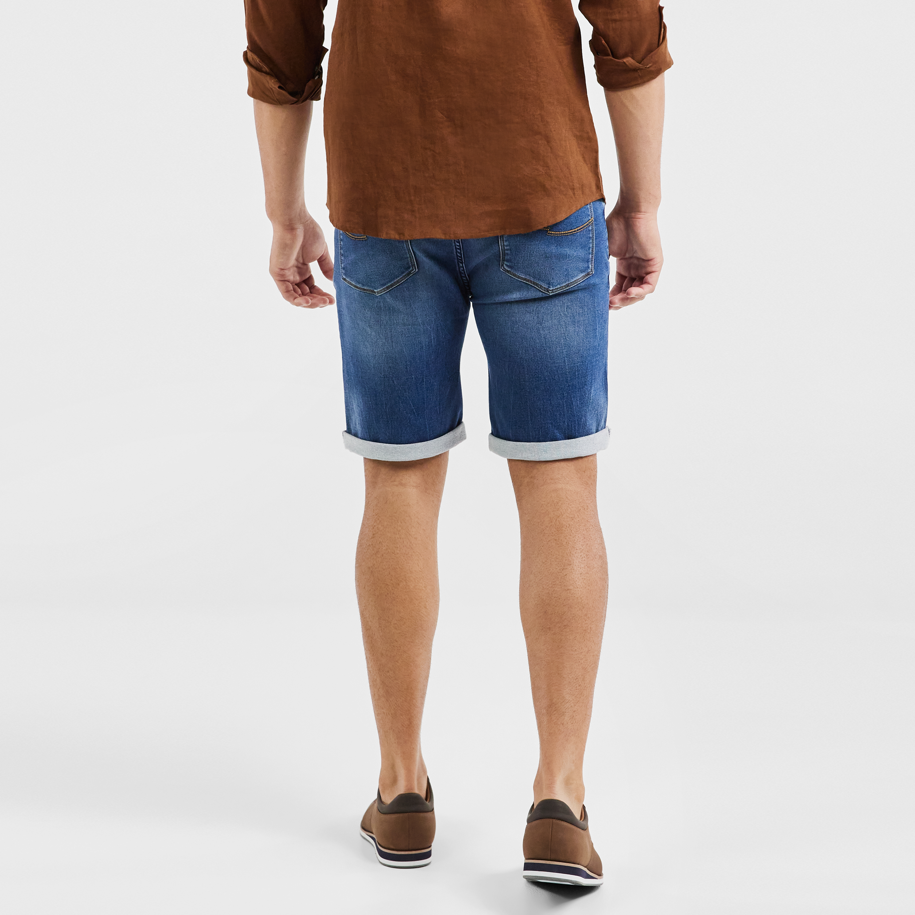 Blue Rhymes Regular Denim Short