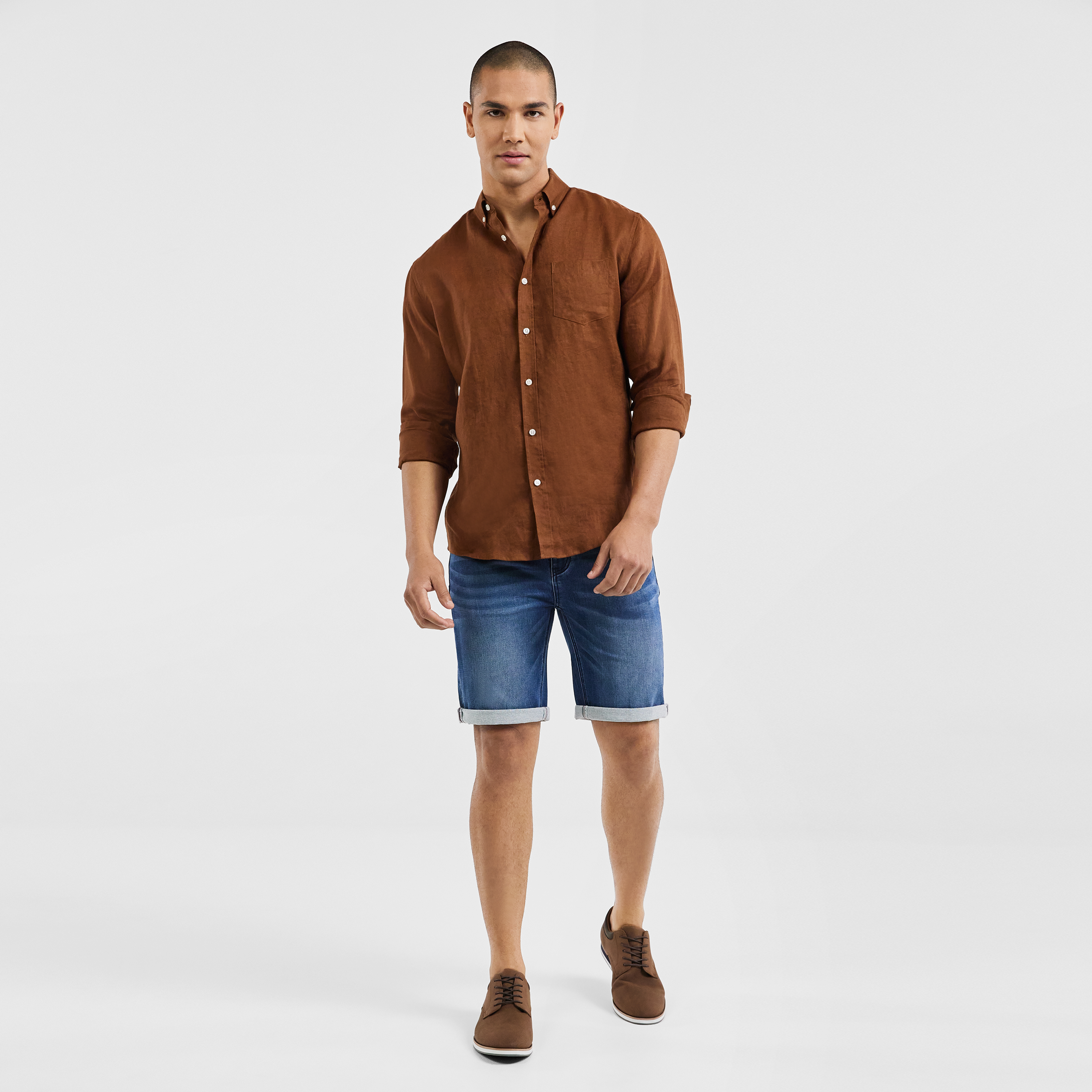 Blue Rhymes Regular Denim Short