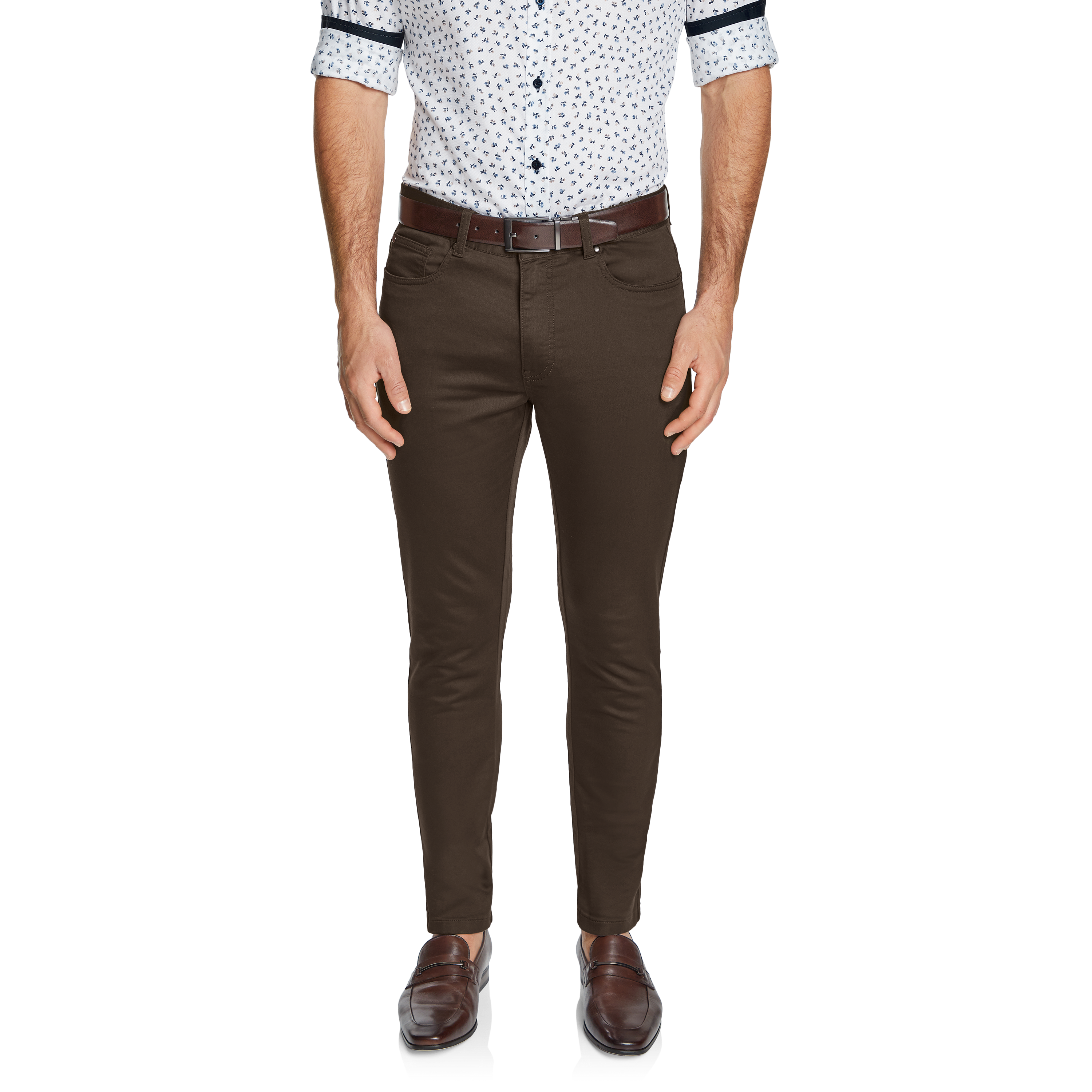 Chocolate Ultimate Slim Chino | Men's 