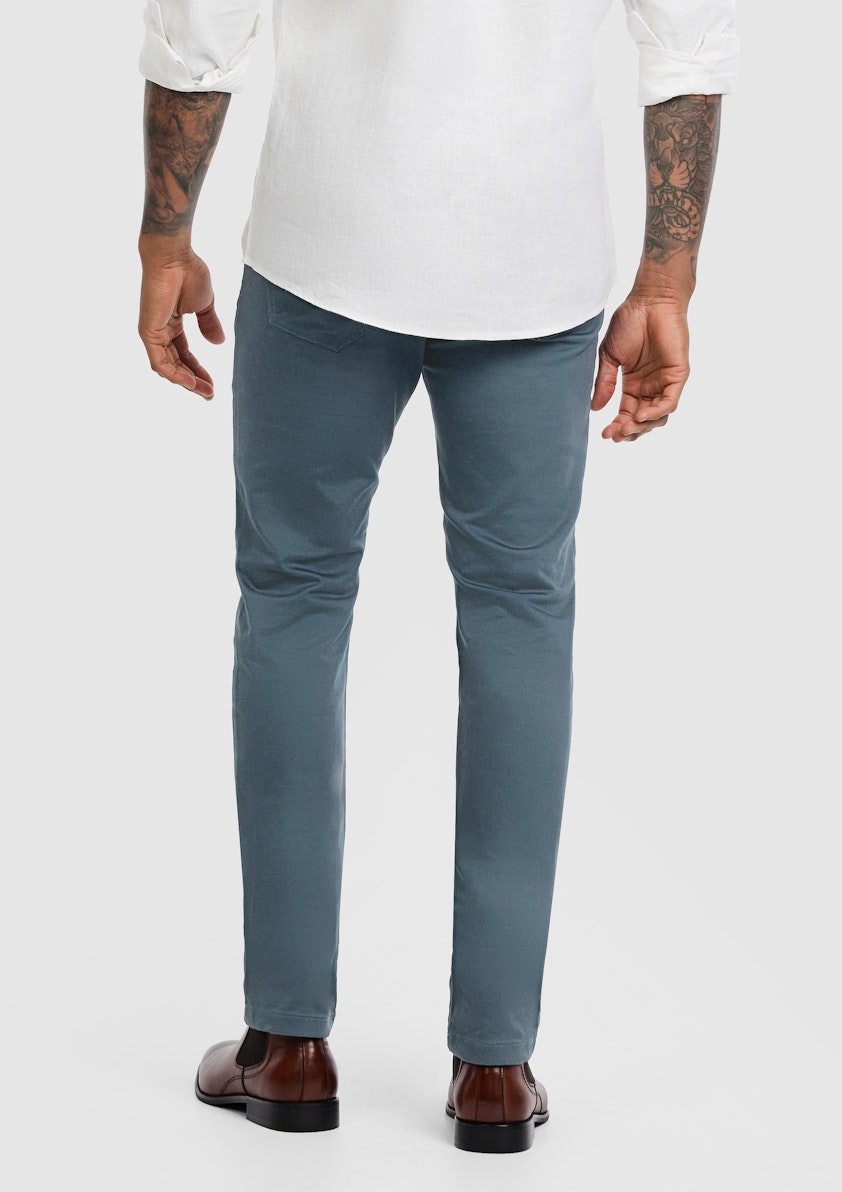 Ocean Blue Ultimate Slim Chino