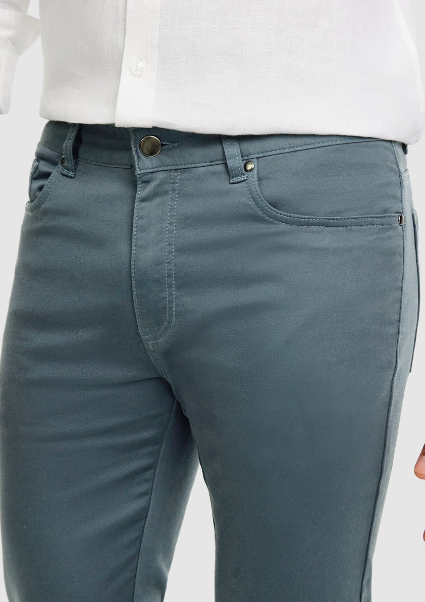 Ocean Blue Ultimate Slim Chino