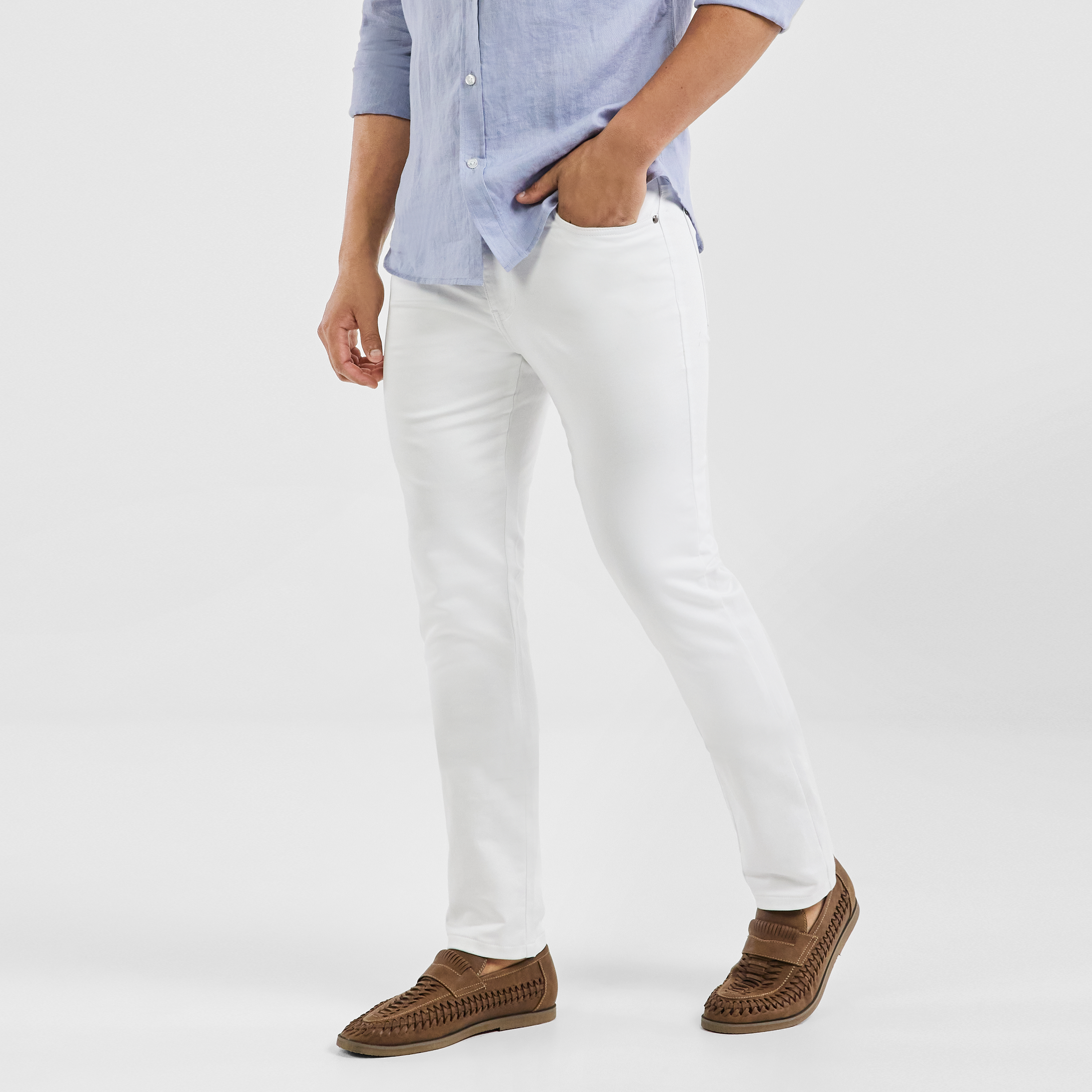 White Ultimate Slim Chino