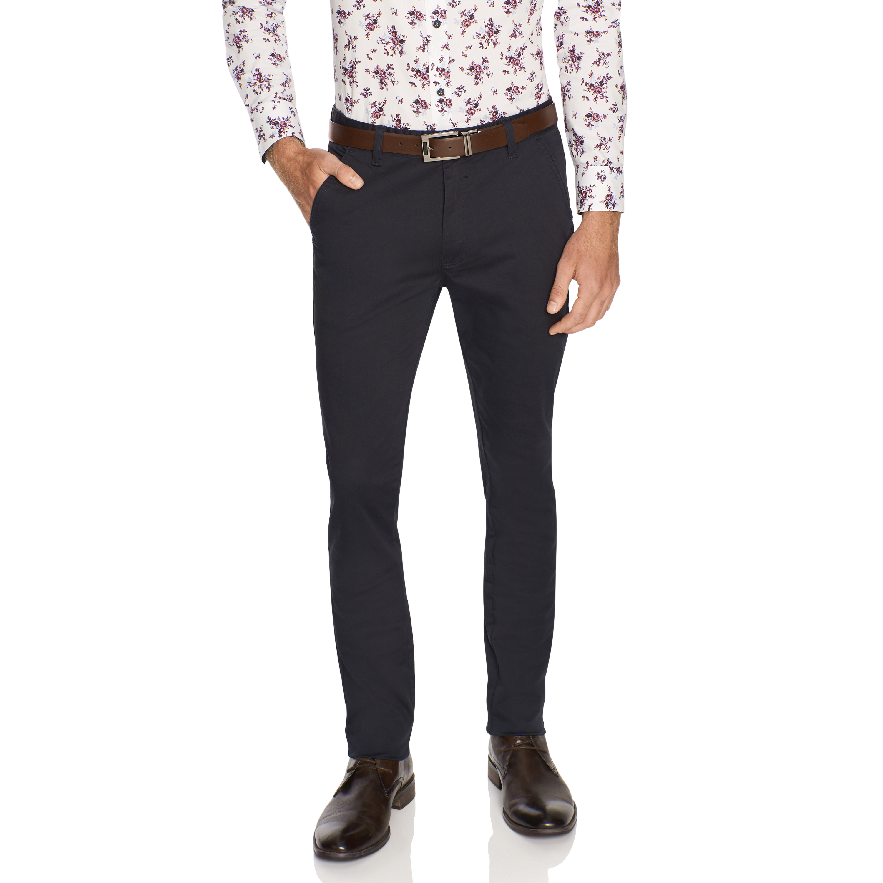 Navy Joel Skinny Stretch Pant | Men's 