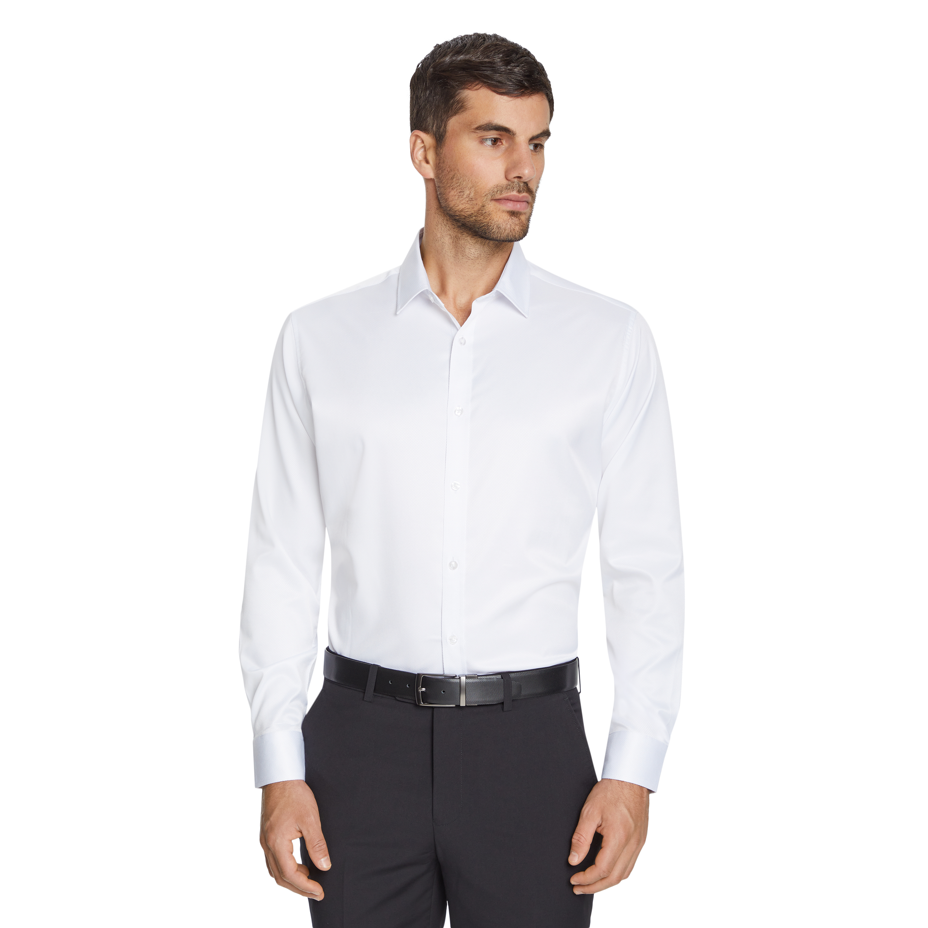 mens tall white dress shirts
