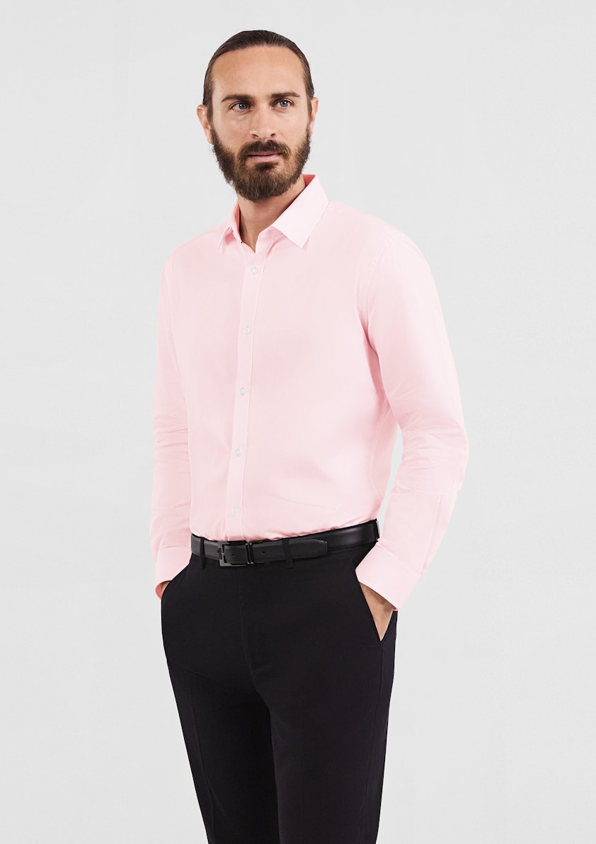 Pink Max Dress Shirt | Men'S Tops | Tarocash Au