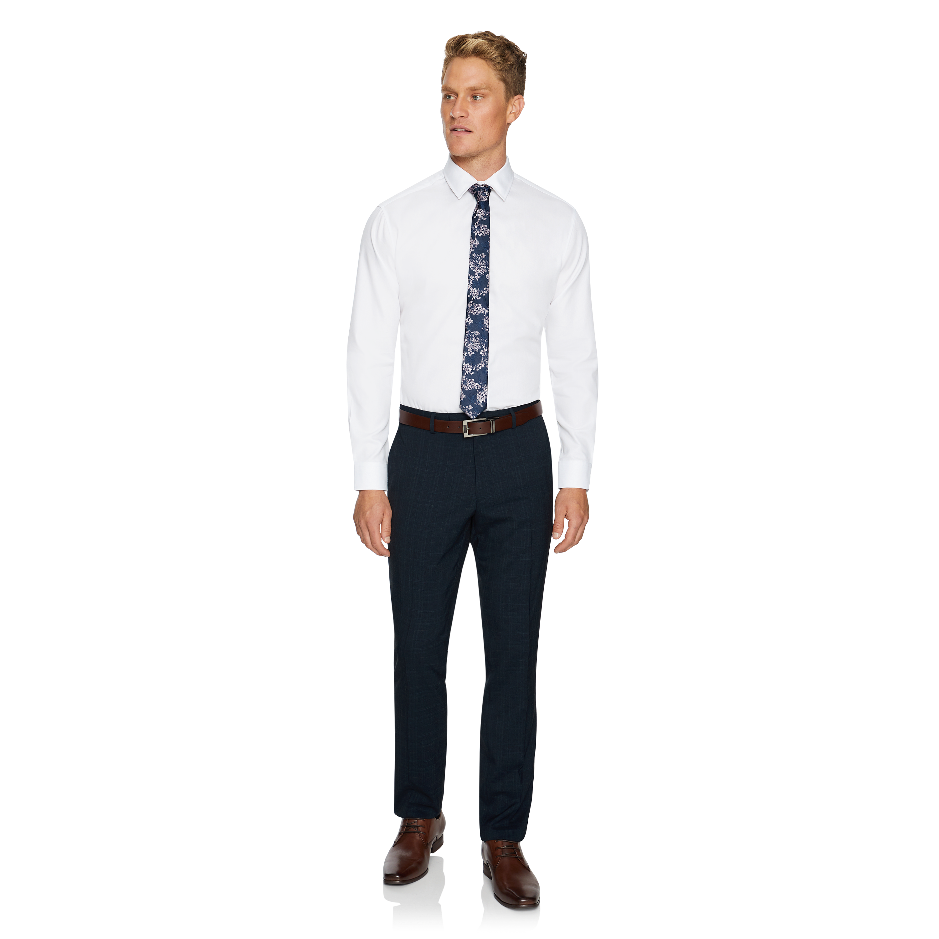 White Max Dress Shirt | Men's Tops 