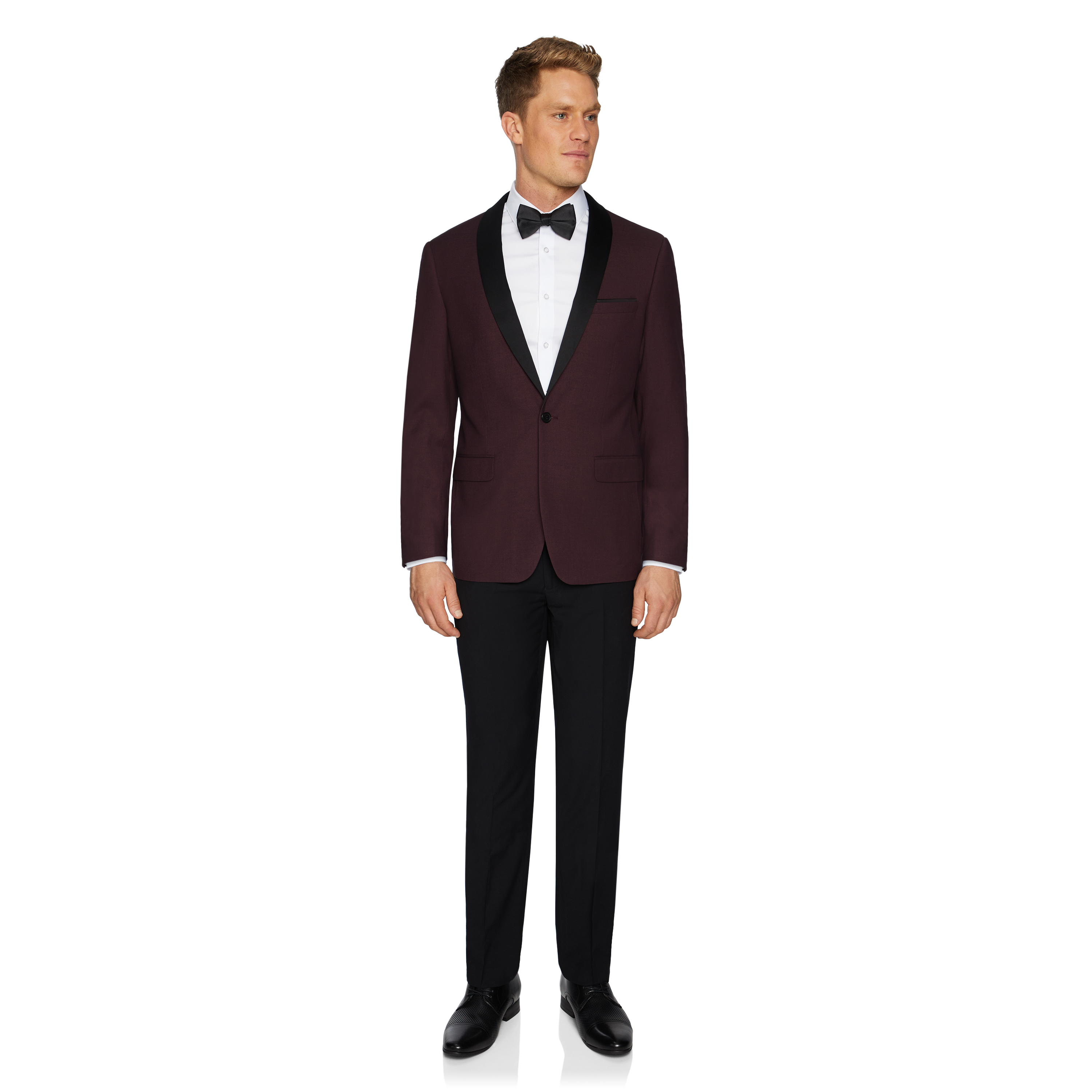 mens burgundy dinner jacket