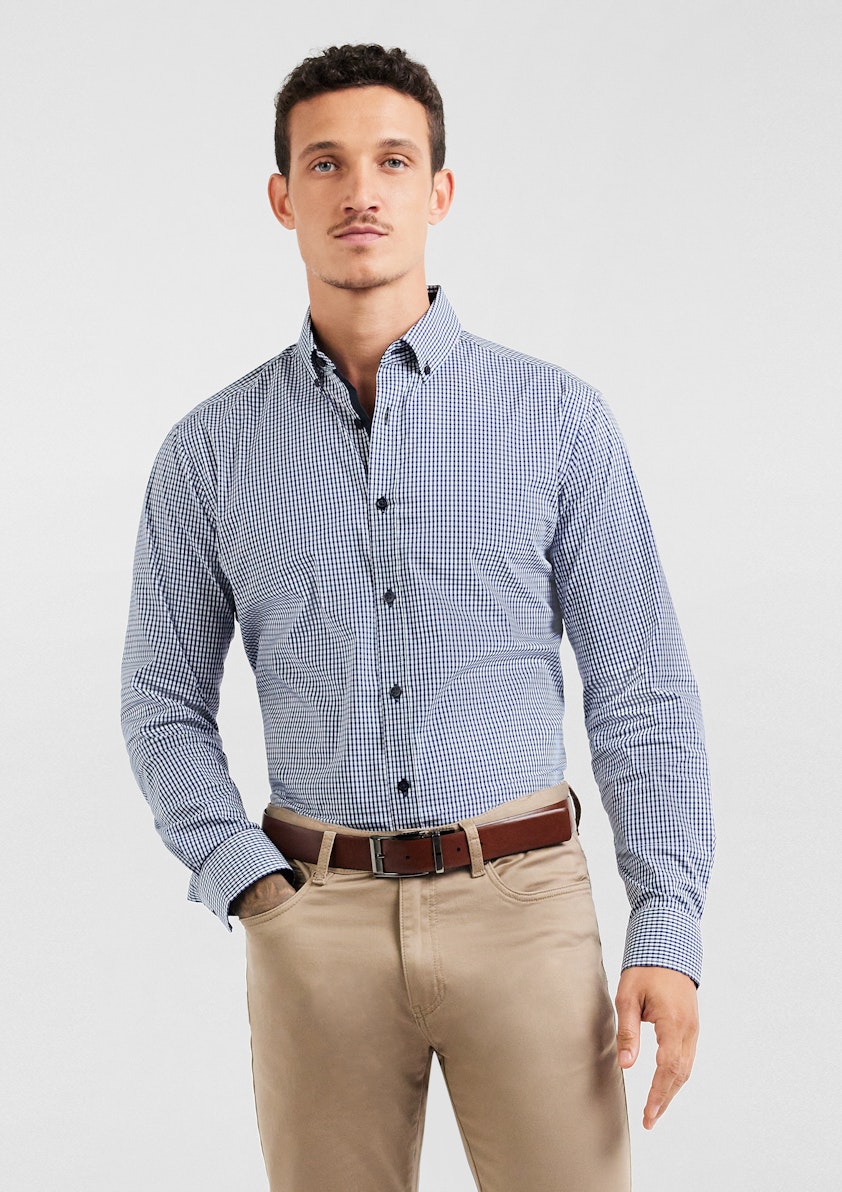 York Stretch Check Shirt