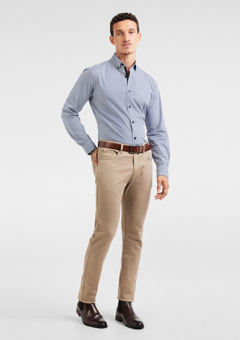 York Stretch Check Shirt