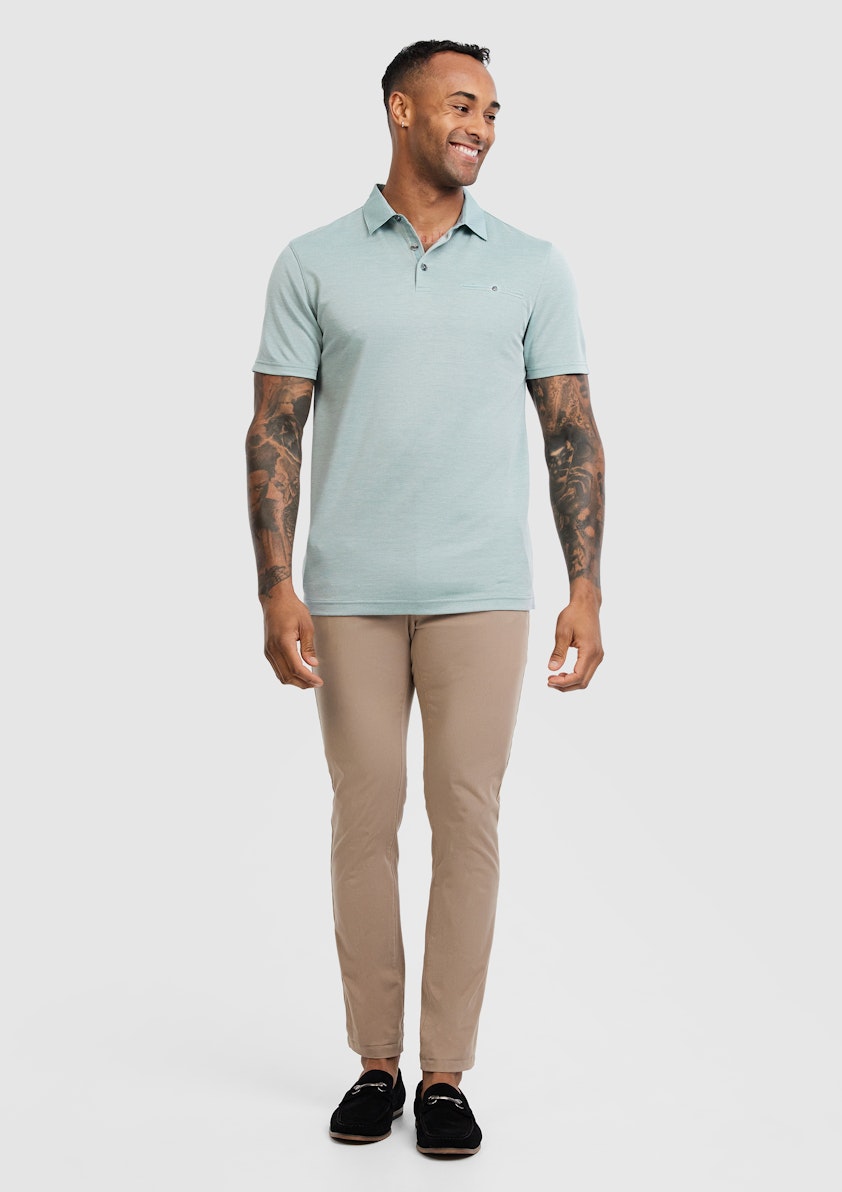 Capri Luxe Touch Modal Polo