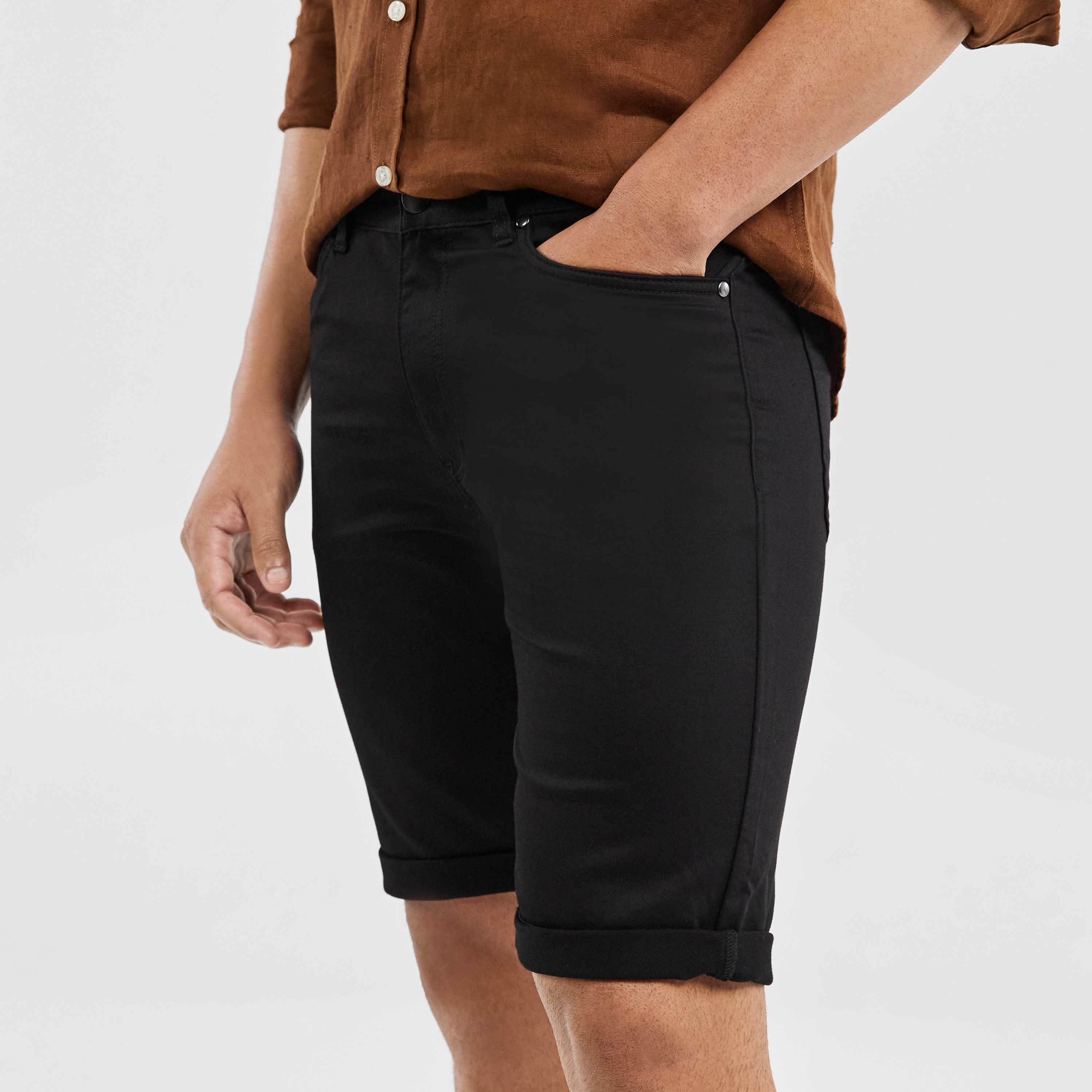 Black Ulto Slim Short