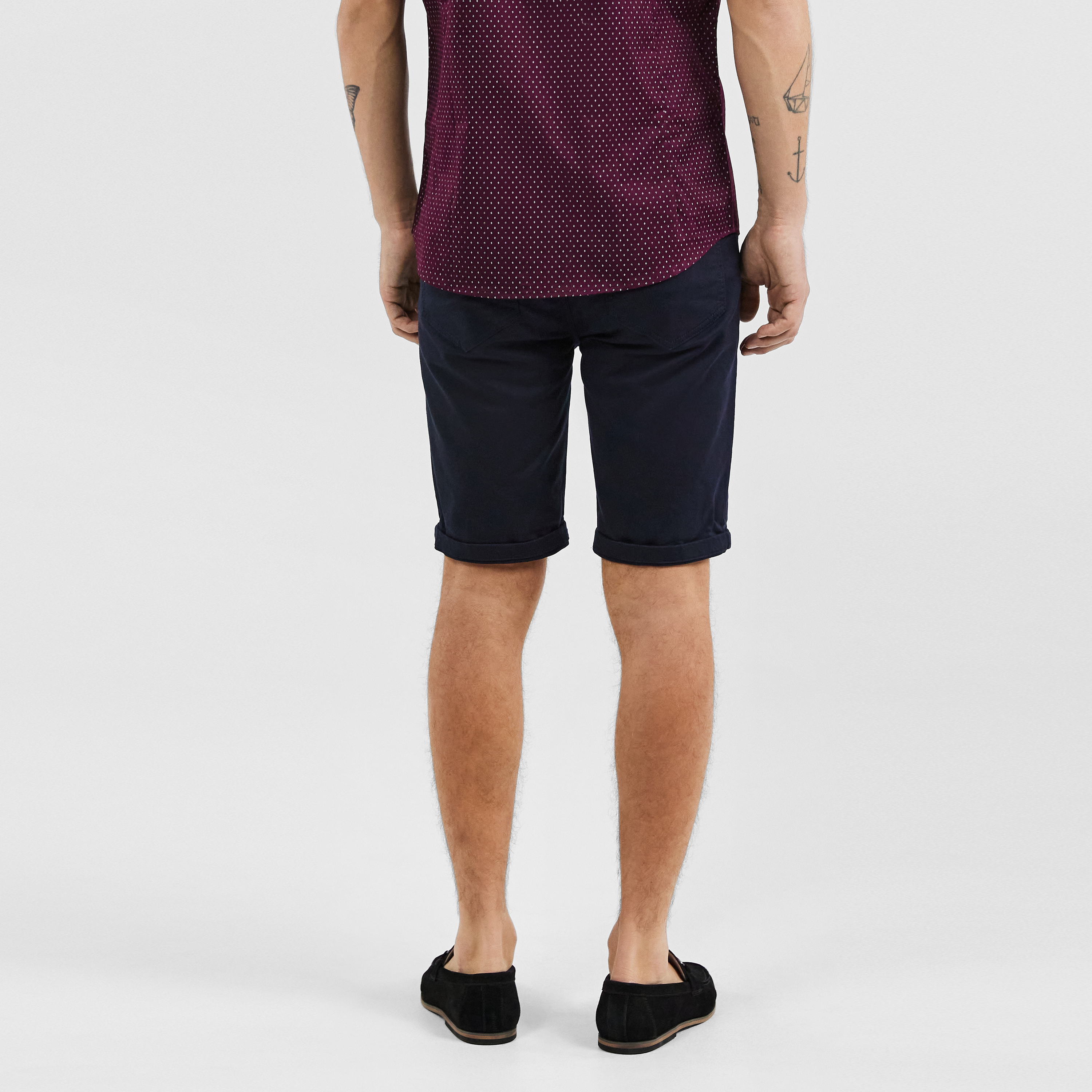 Navy Ulto Slim Short
