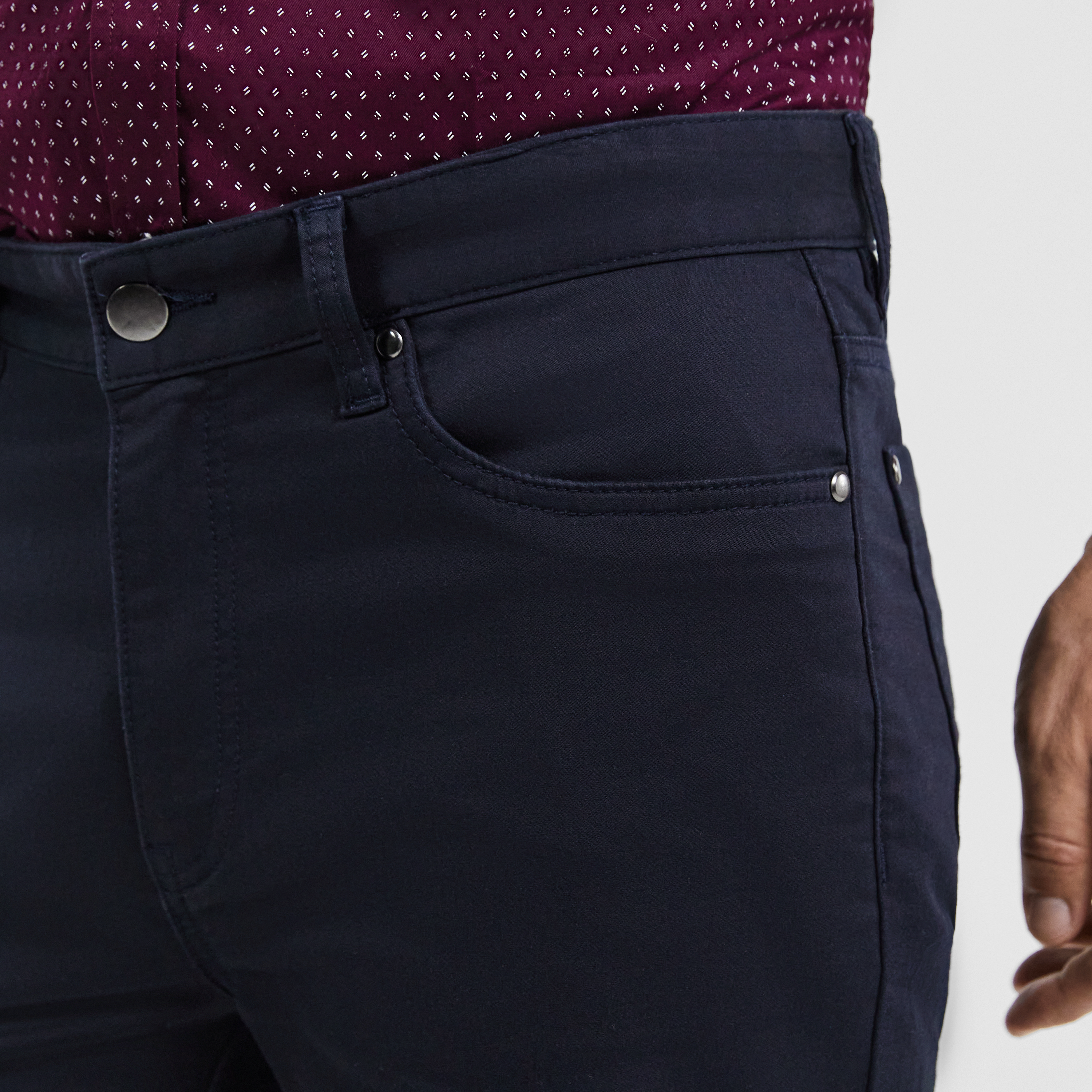 Navy Ulto Slim Short