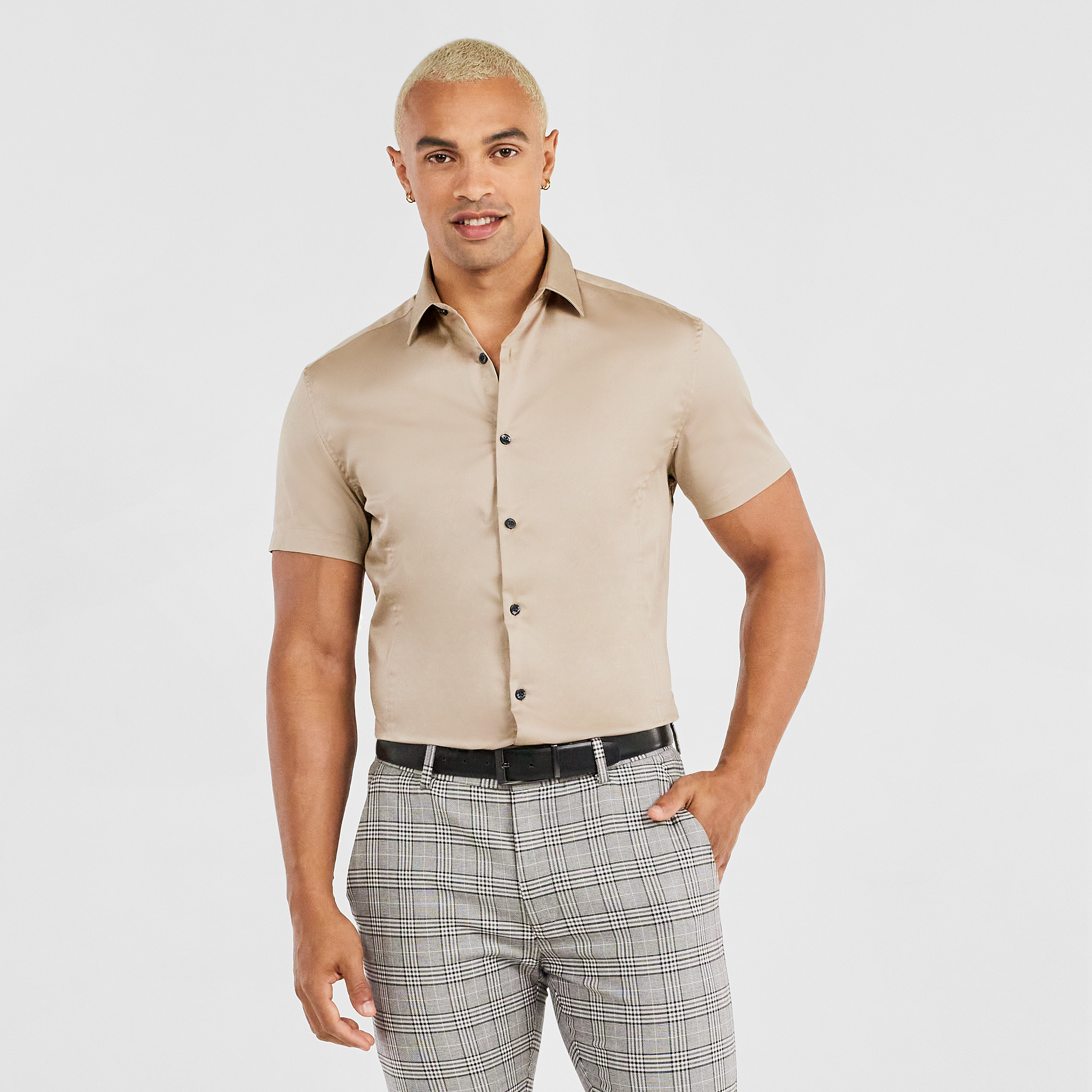 Stone Jason Muscle Fit Shirt | Men's 