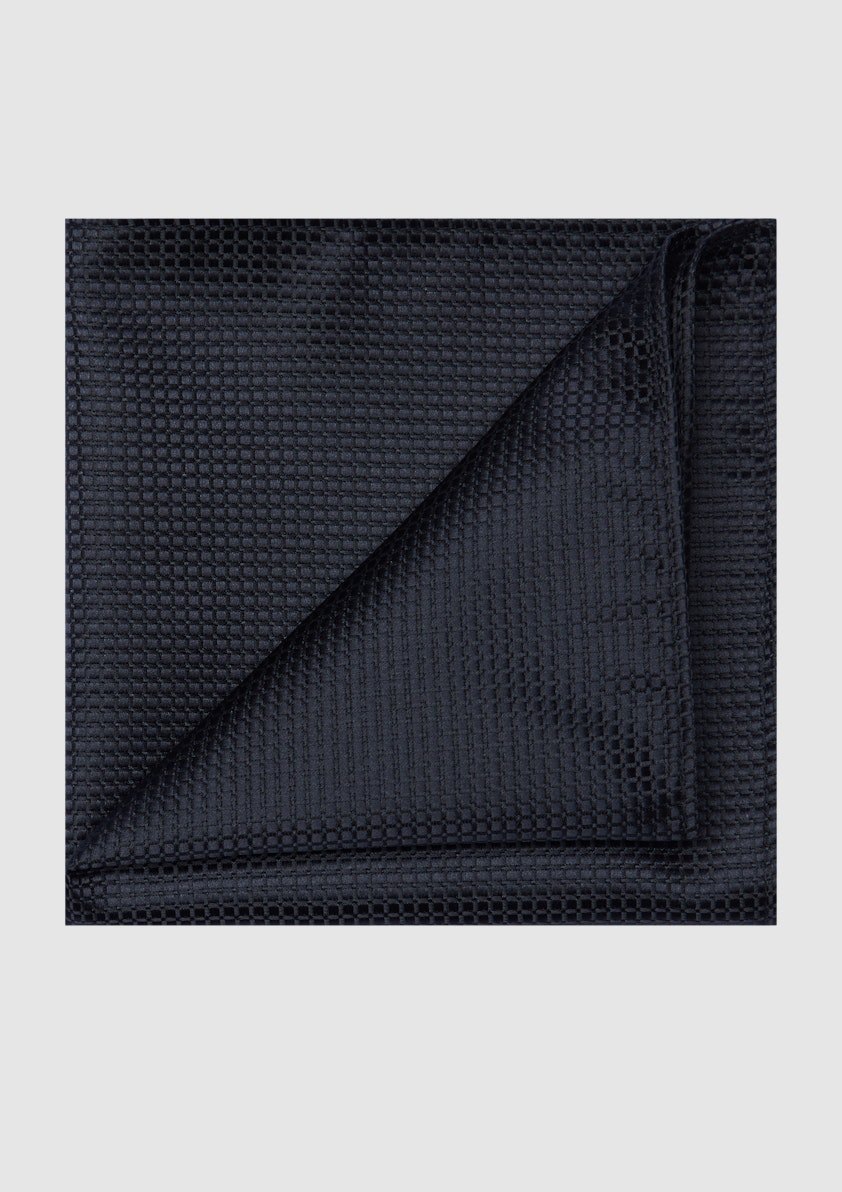 Textured Plain Pocket Square