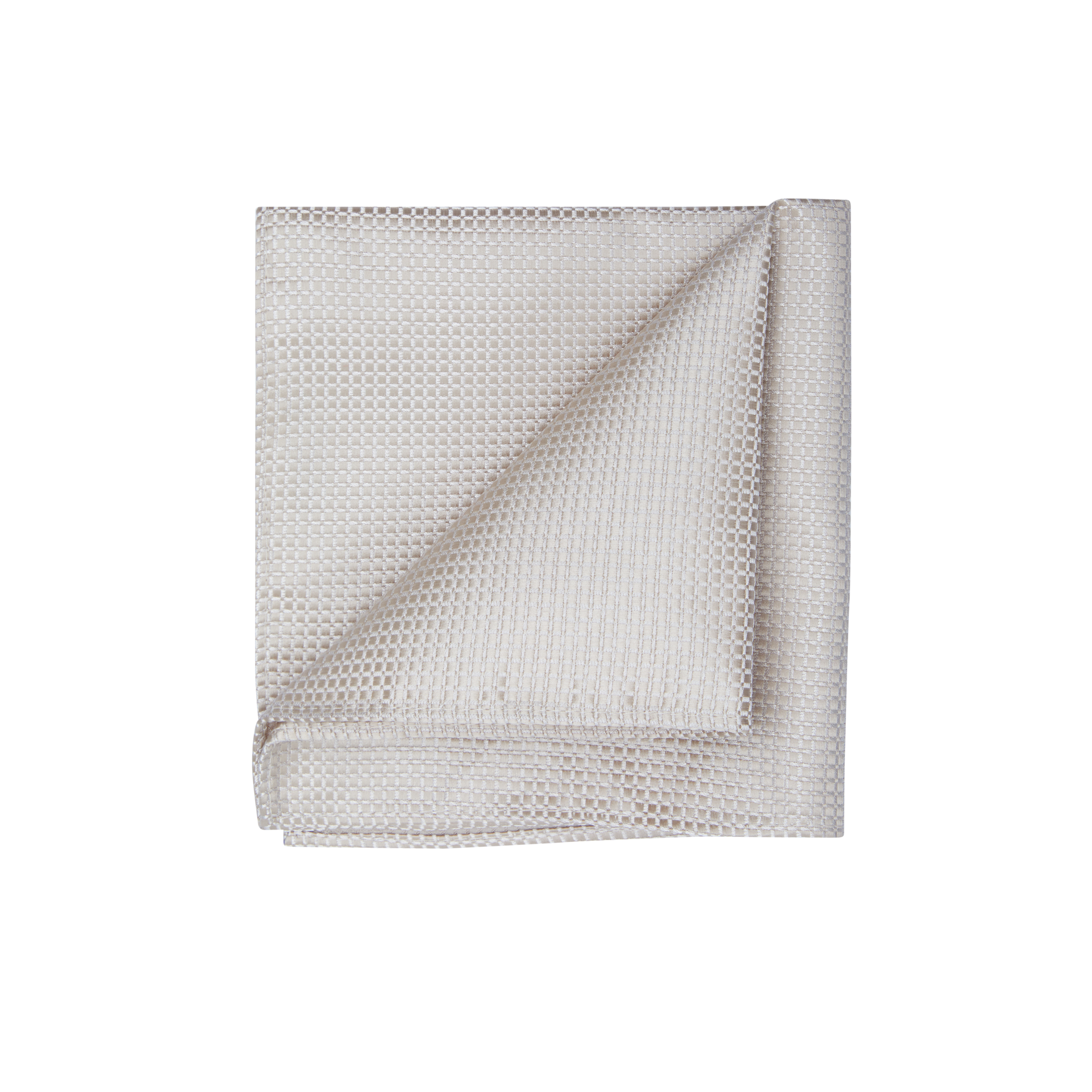 Textured Plain Pocket Square