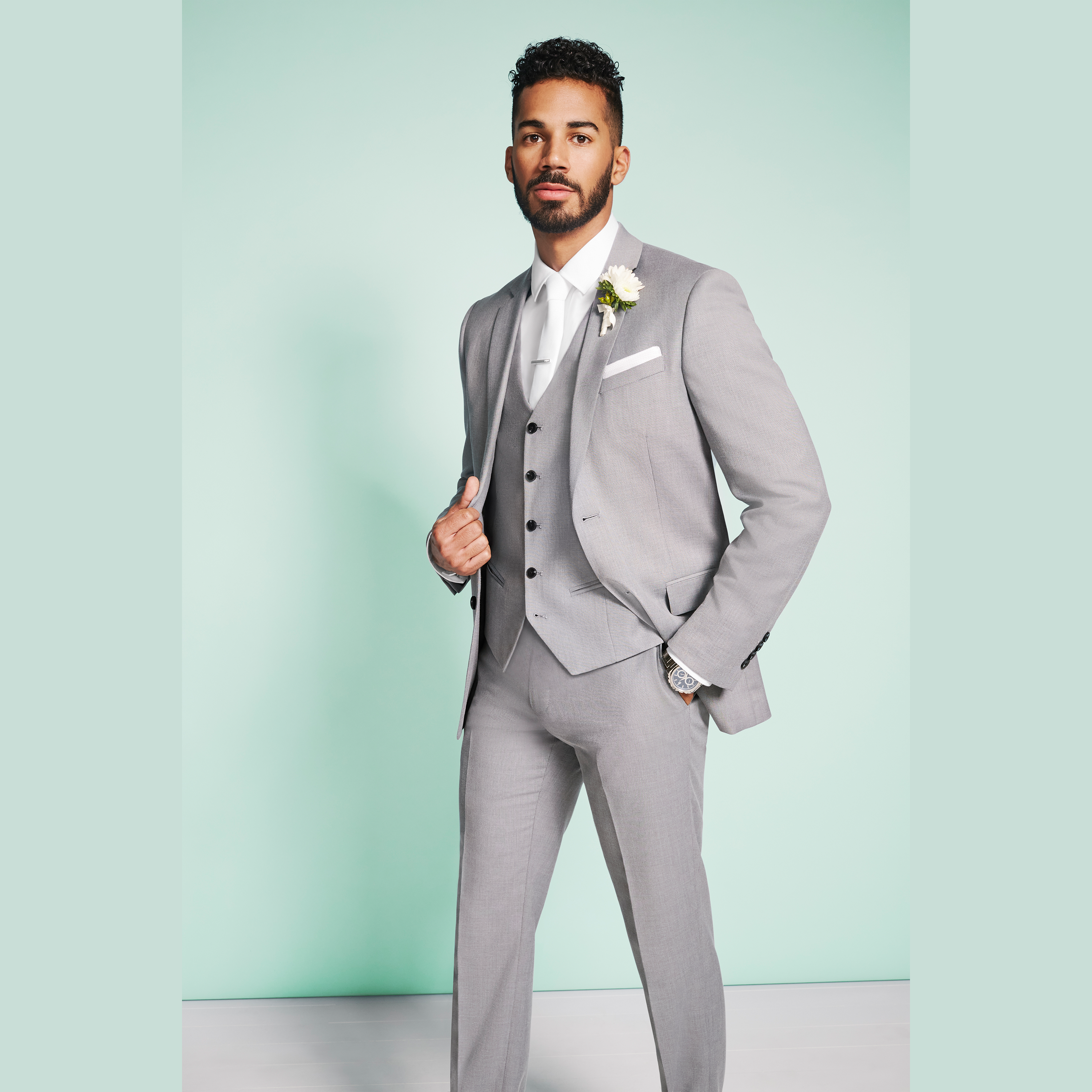 Pronto Uomo Platinum Modern Fit Suit Separates Tuxedo Pants Navy  Mens  Suits  Mens Wearhouse