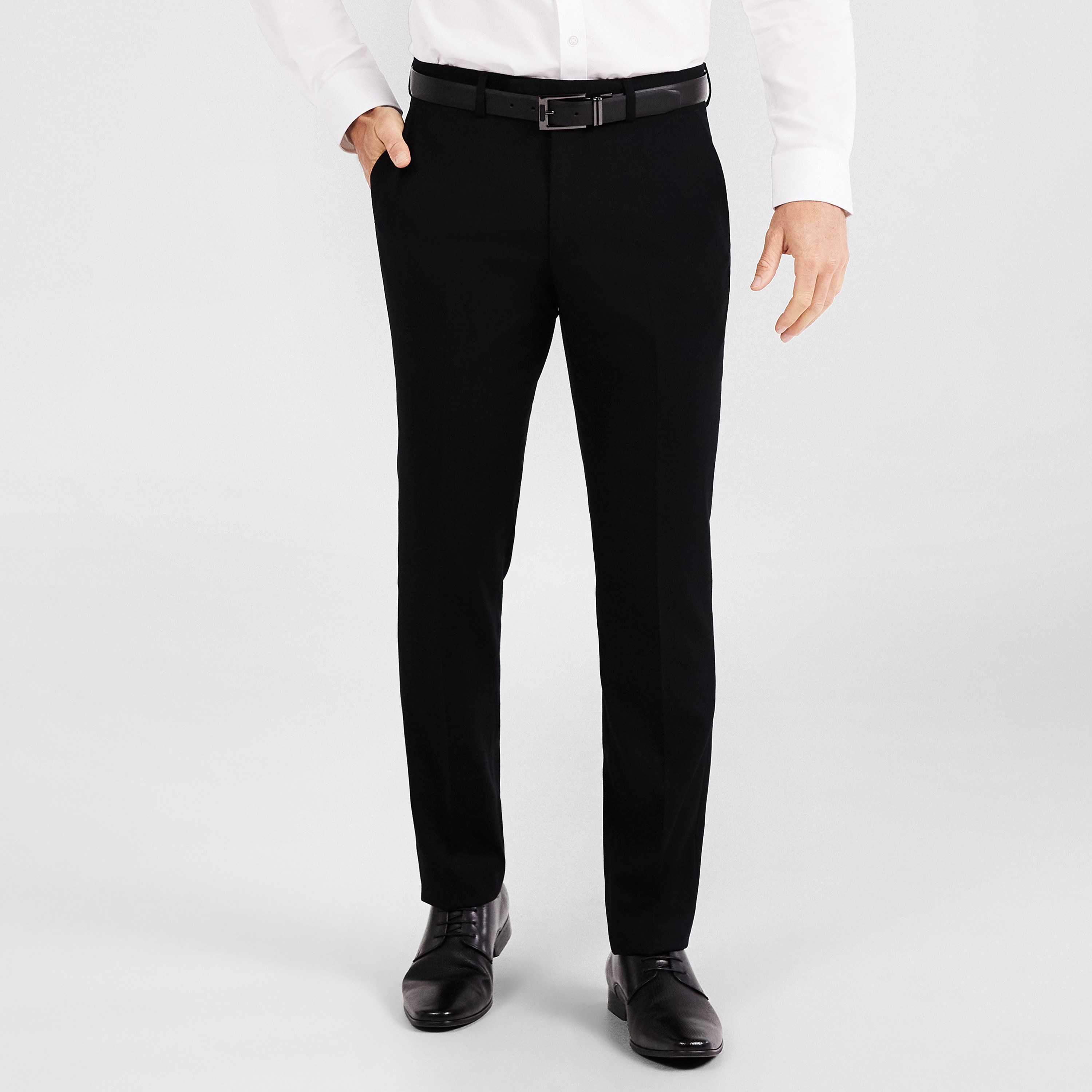 suit pant black