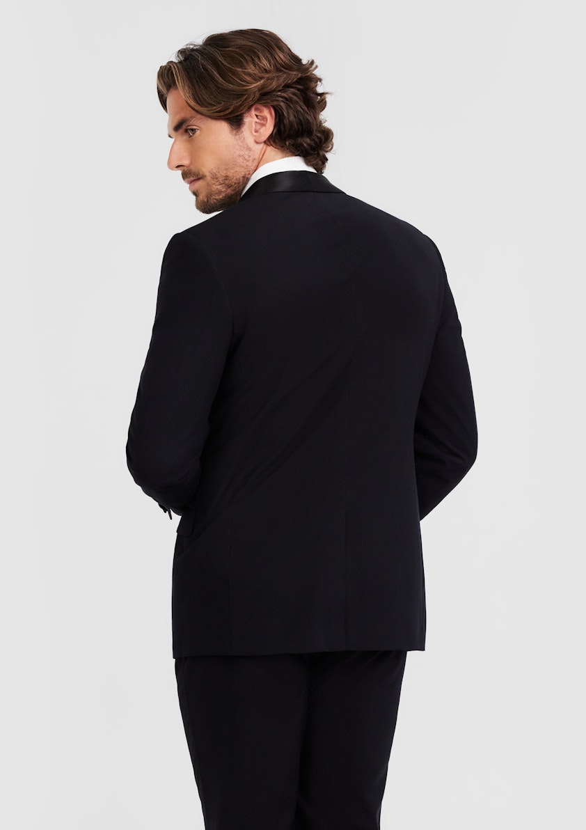 Black Supreme Tuxedo Jacket