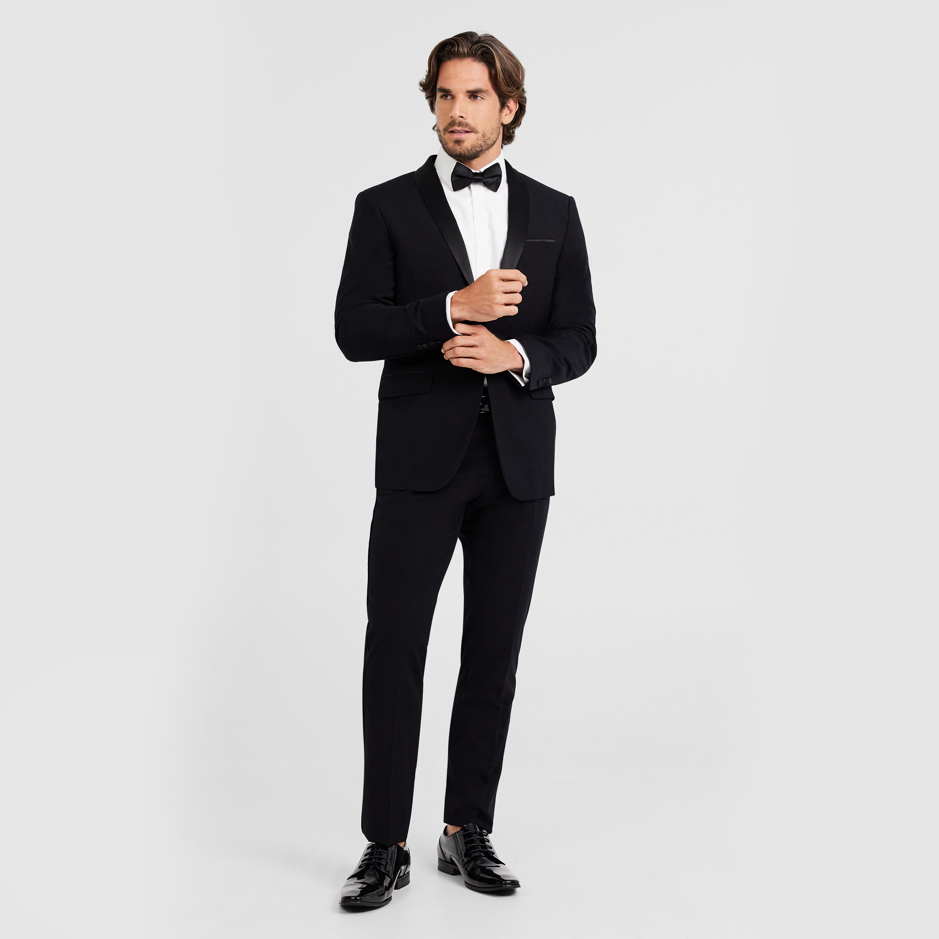 supreme suit black