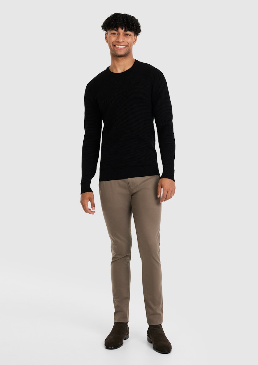 Black Gitano Luxe Touch Knit