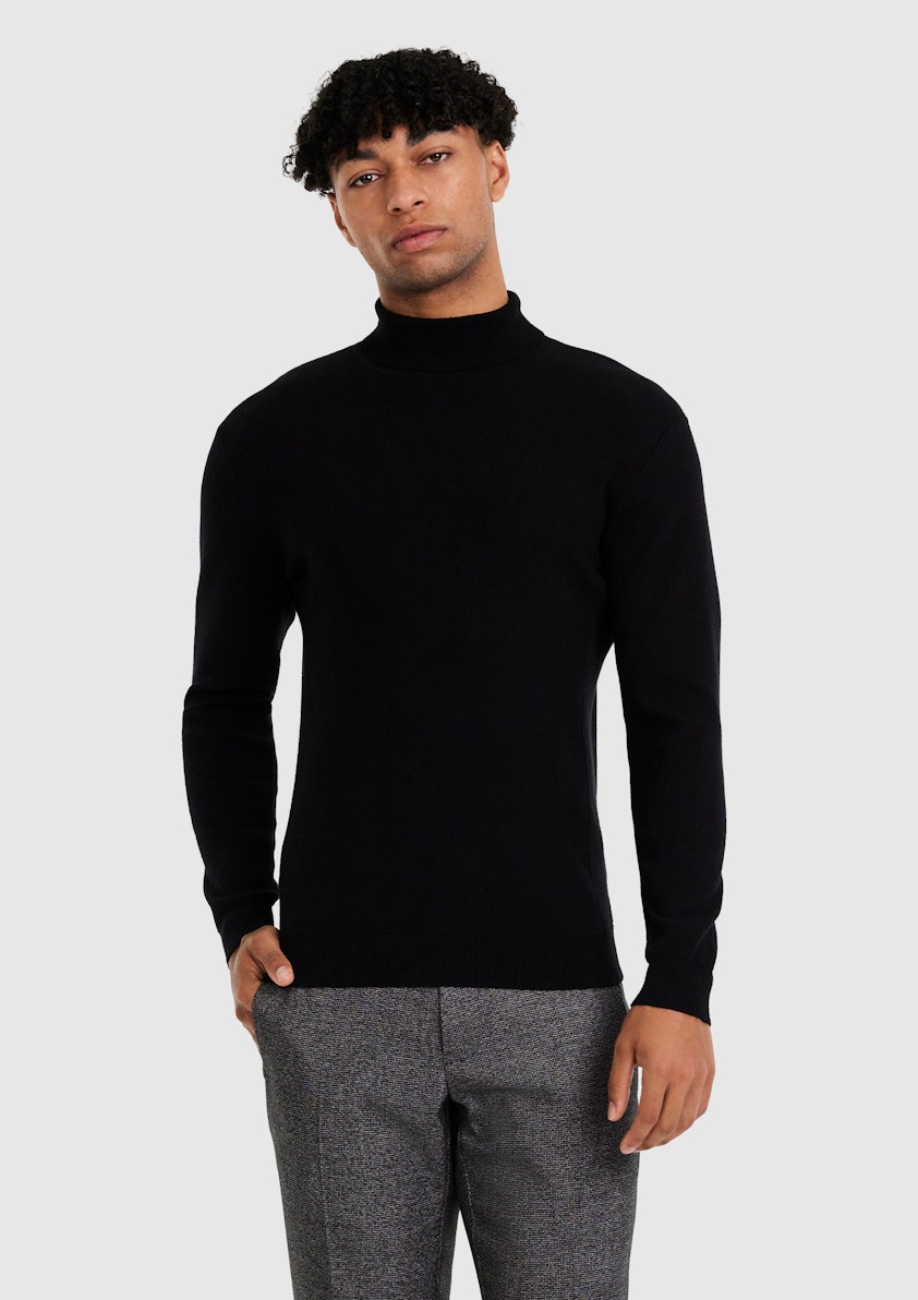 Hans Roll Neck Knit