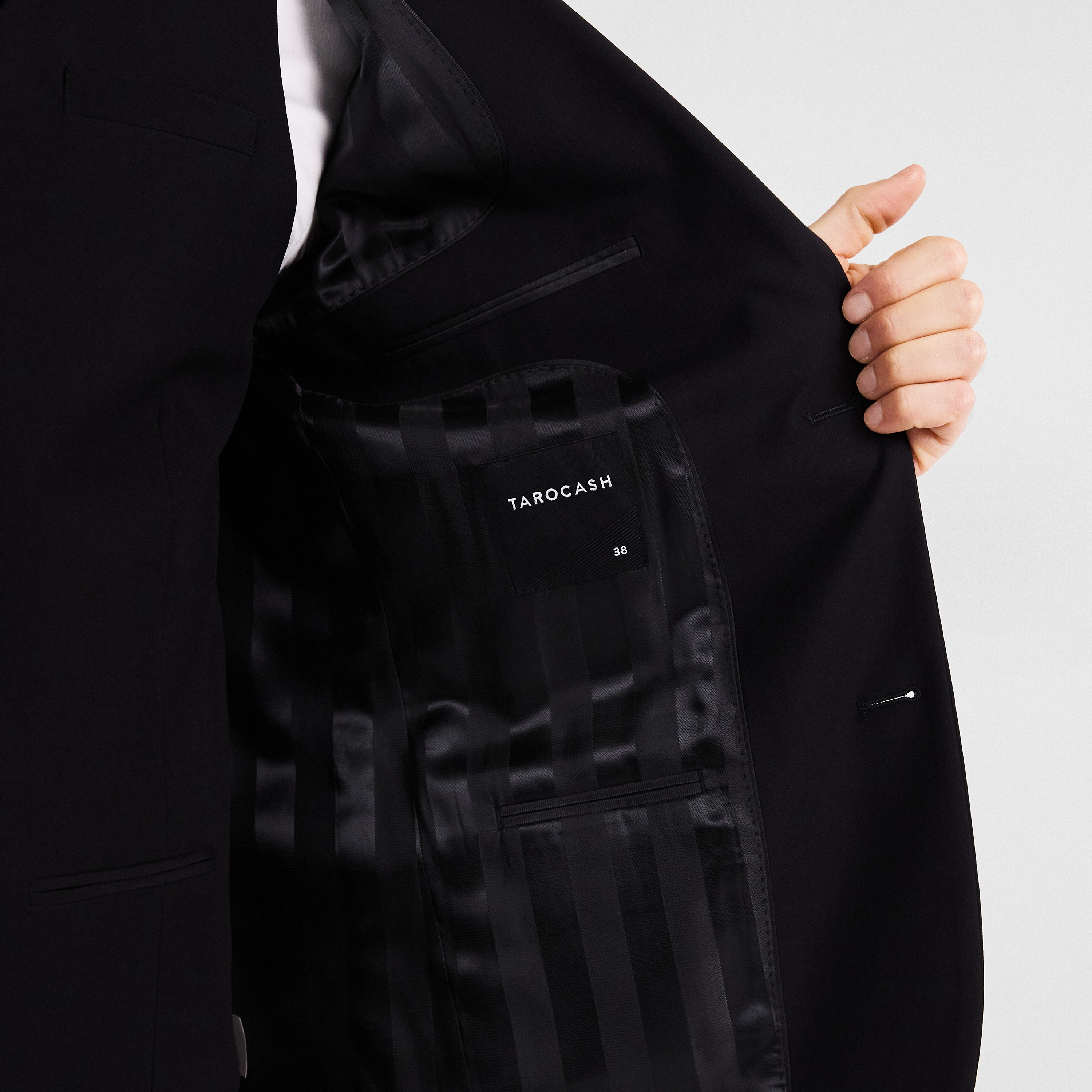 supreme suit black