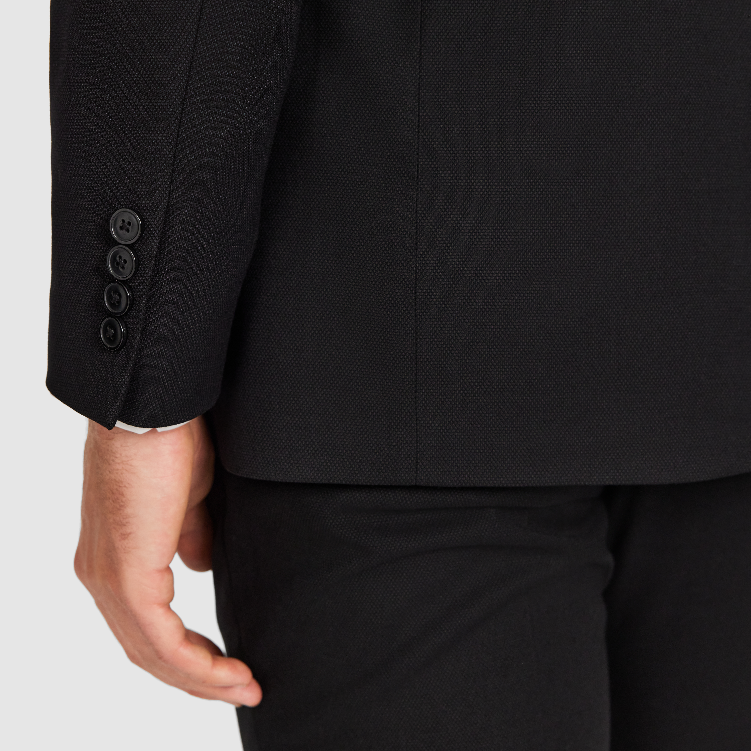 Black Lachlan Suit Jacket