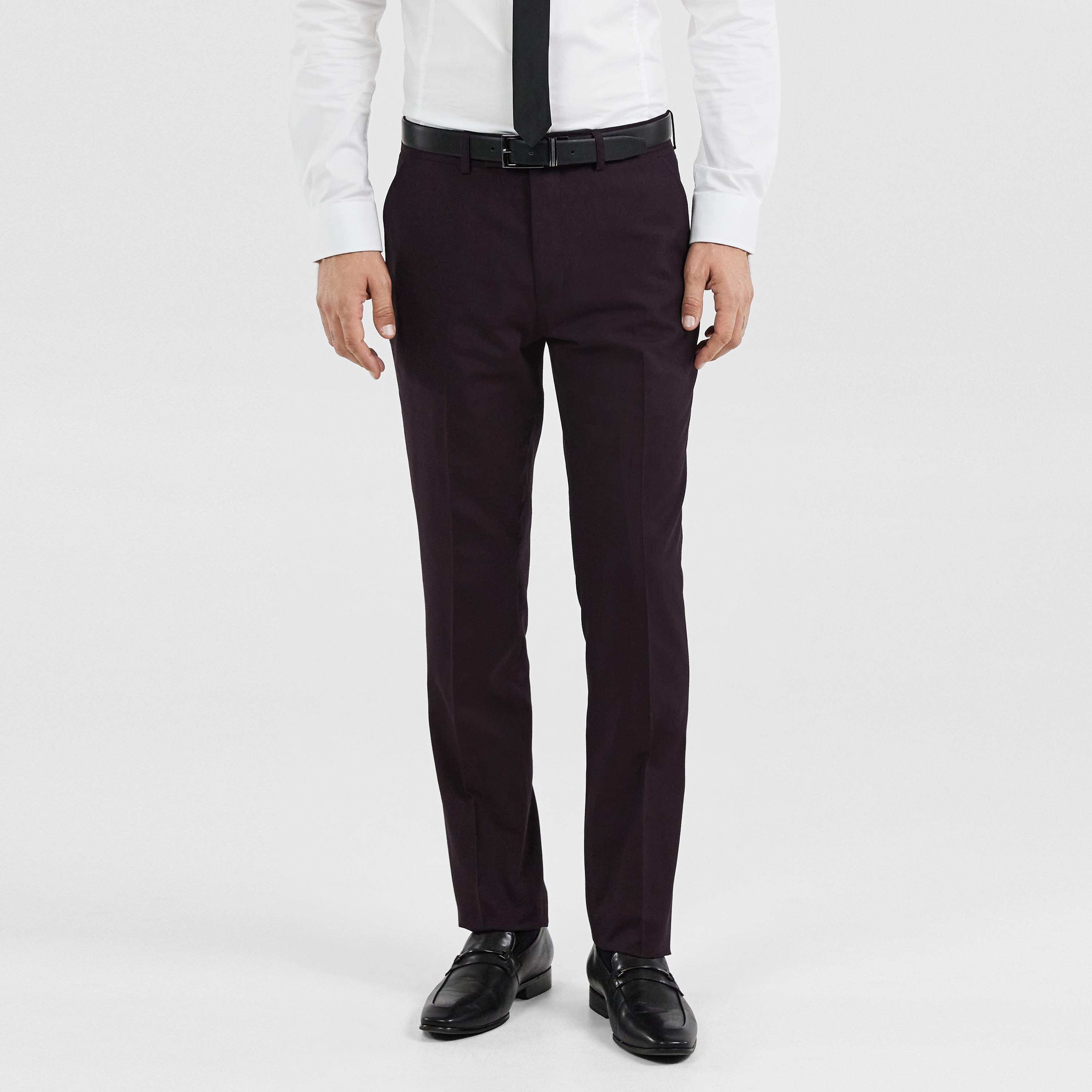 Burgundy Bailey Slim Pant | Men's 