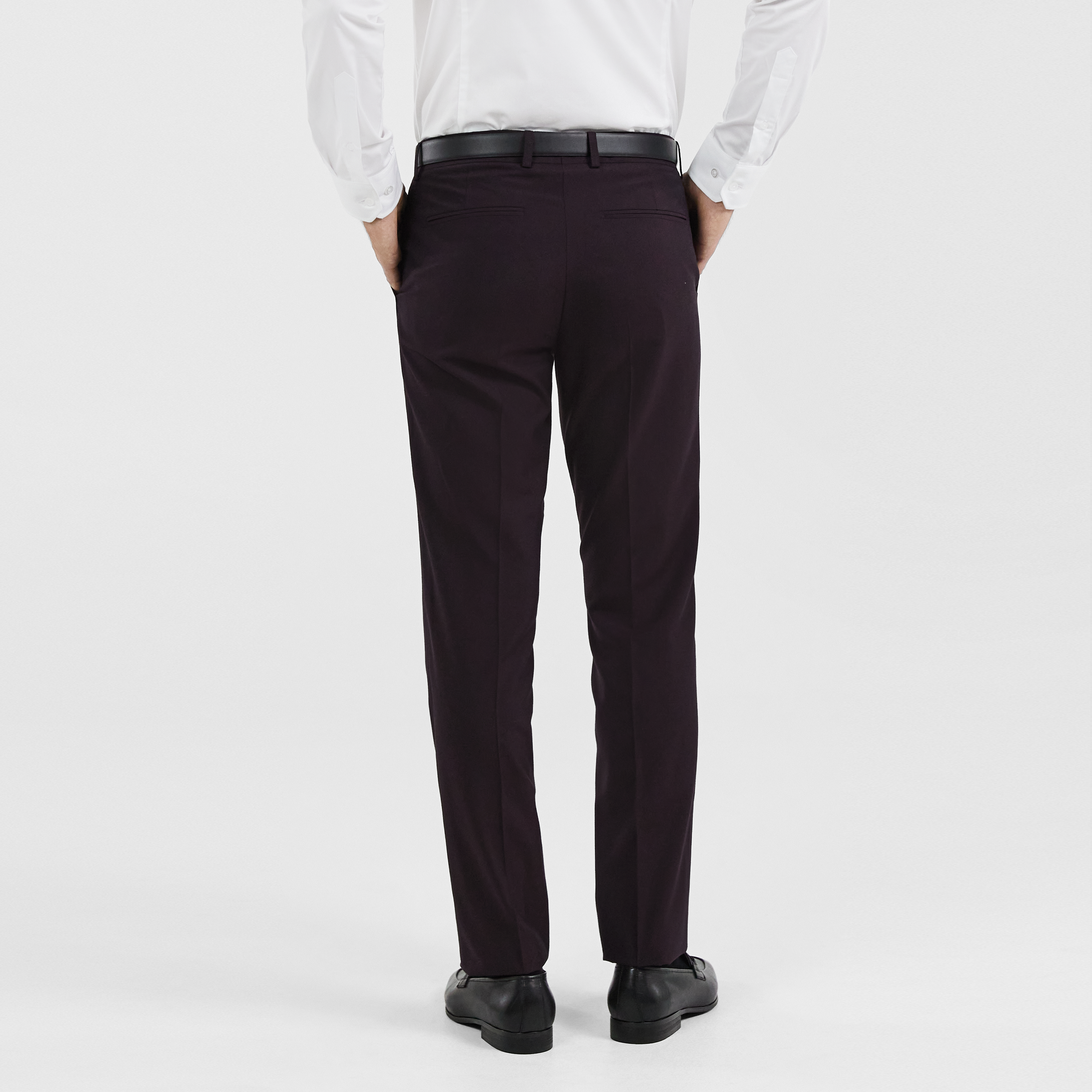 Burgundy Bailey Slim Pant | Men's 