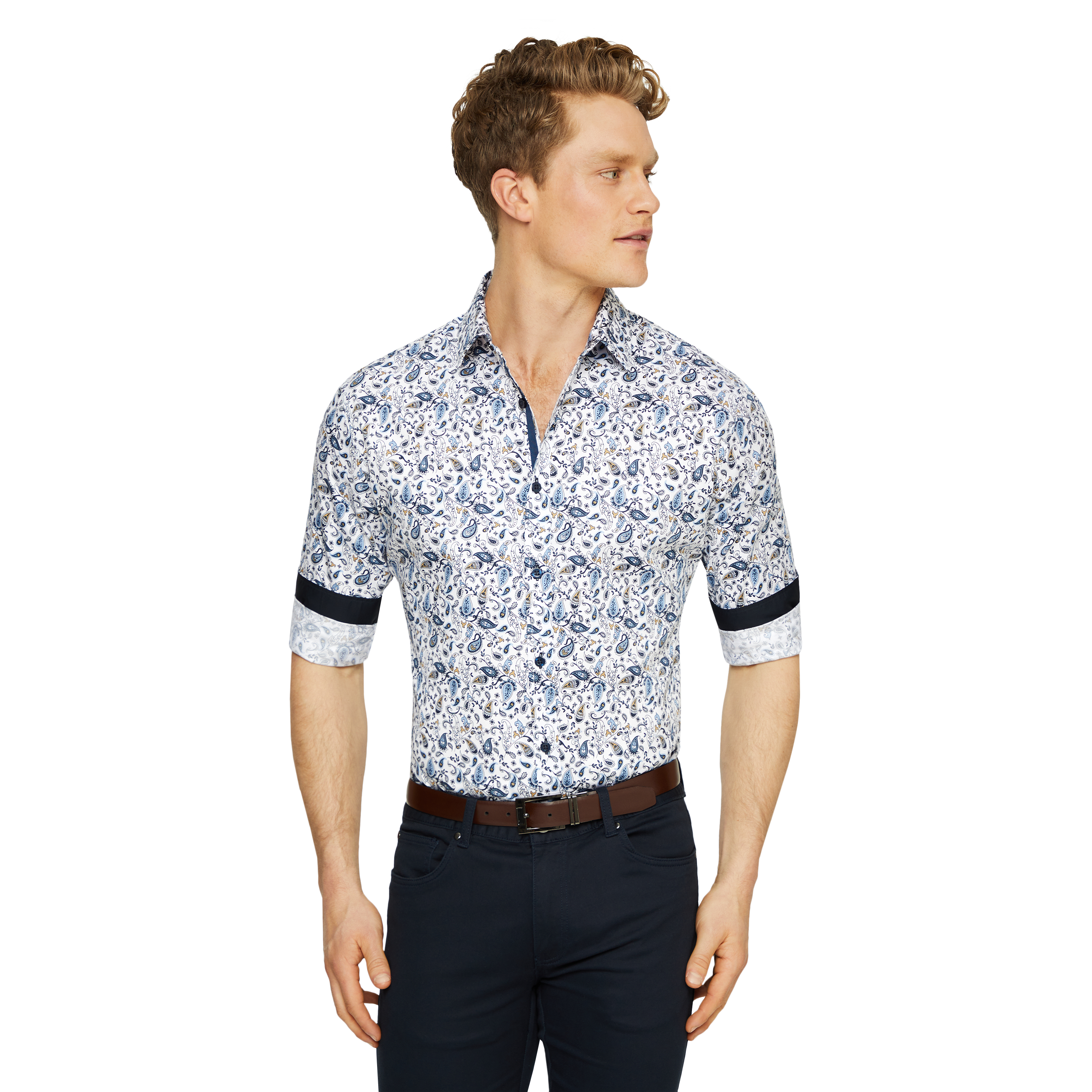 buy mens printed shirts