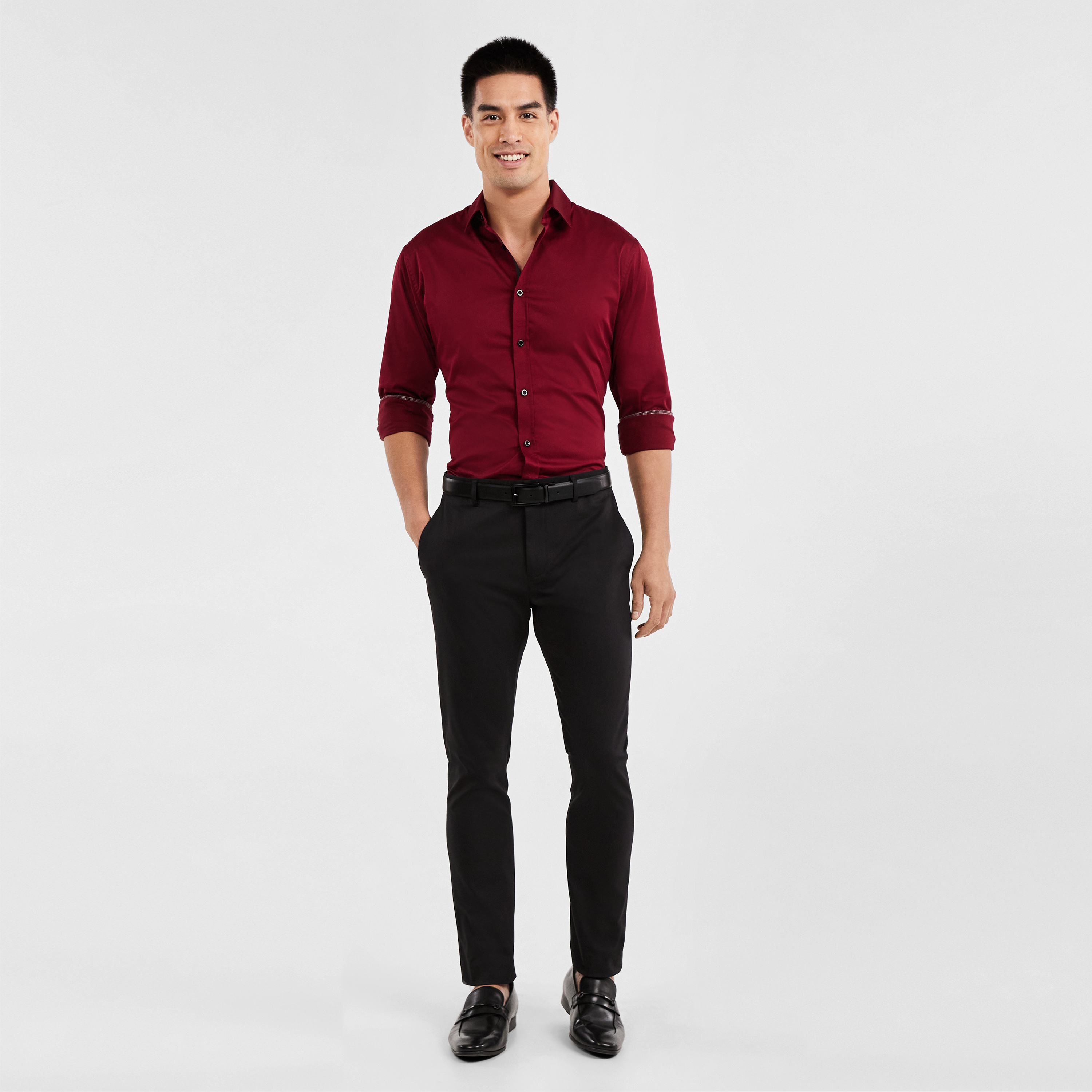 Can I wear a red shirt with tan pants? - Quora