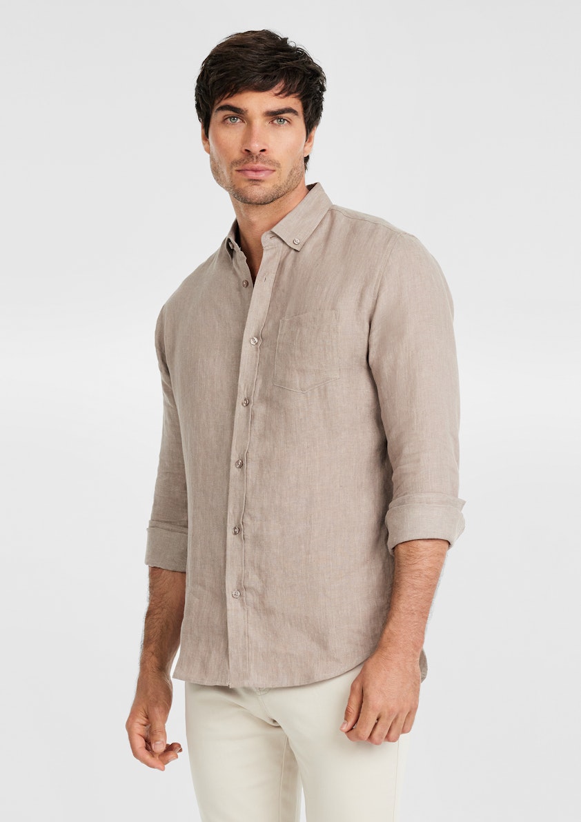Sand Billy Pure Linen Shirt