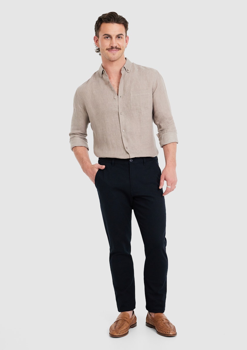 Sand Billy Pure Linen Shirt