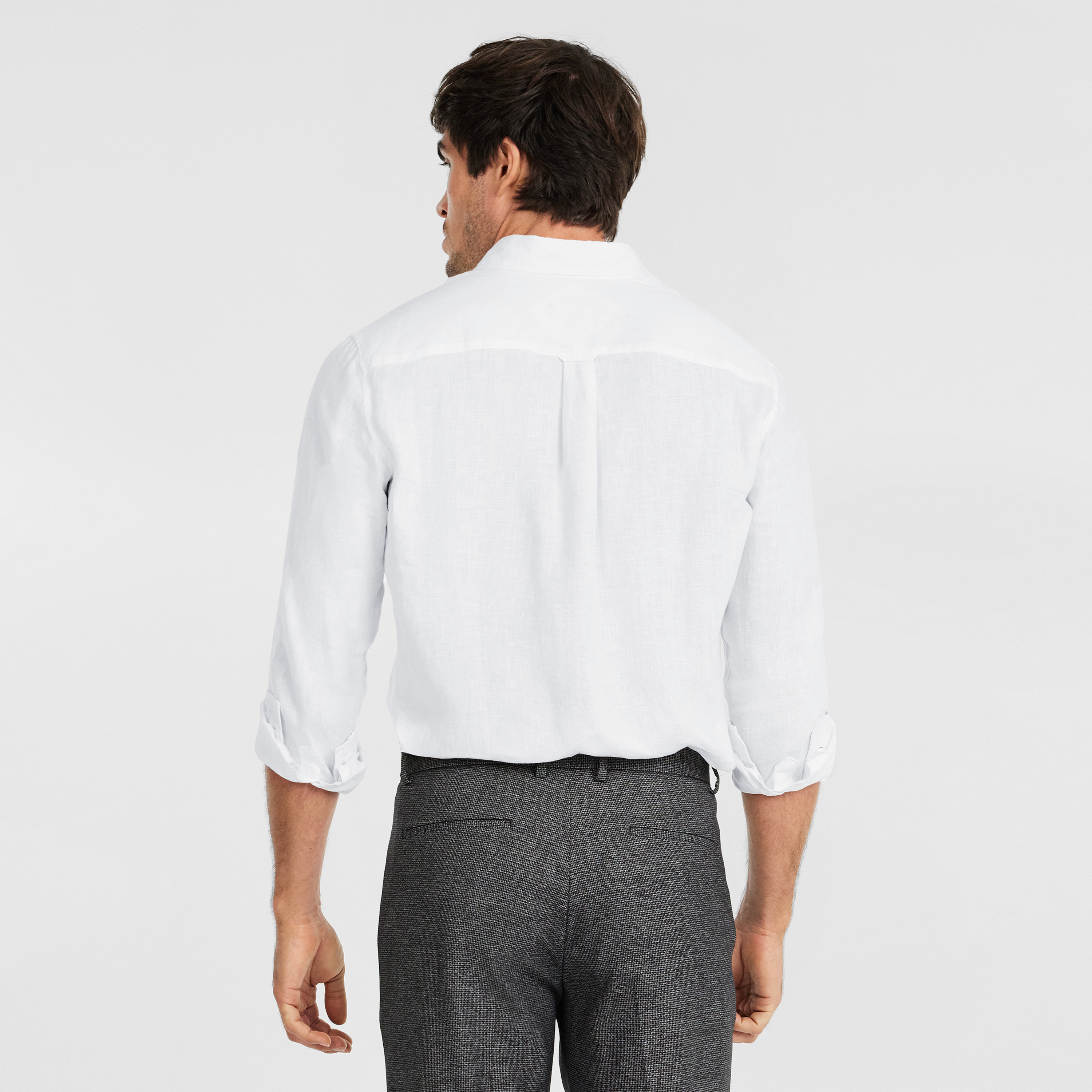 White Billy Pure Linen Shirt