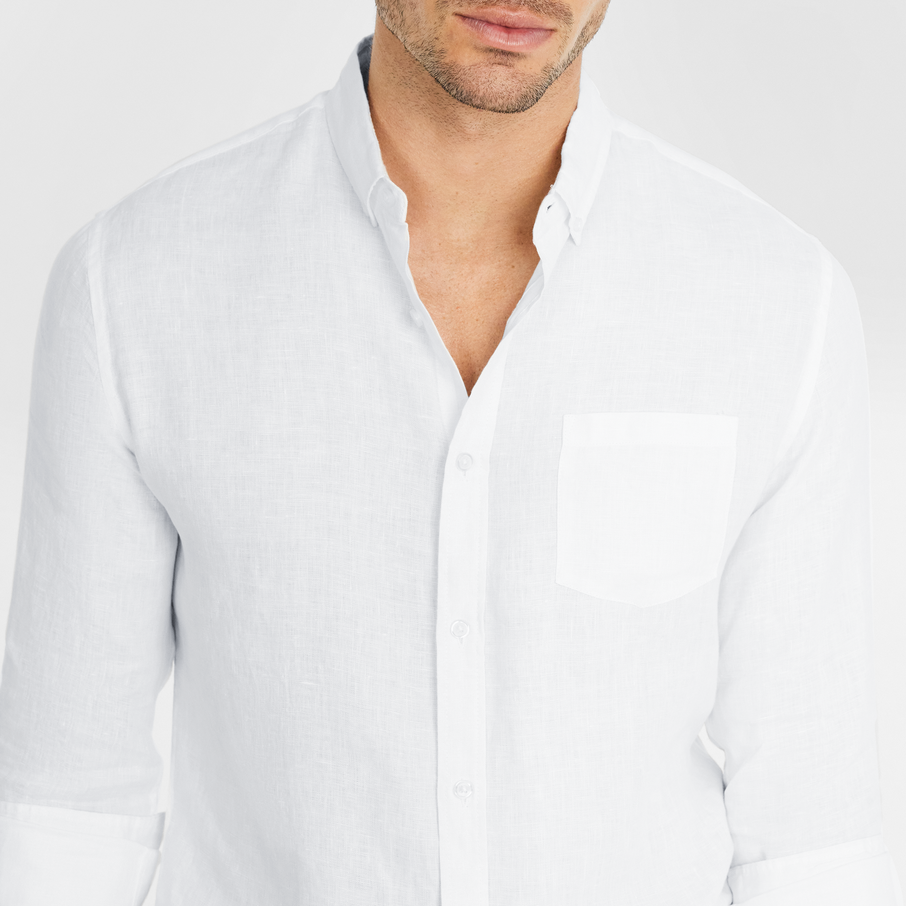 White Billy Pure Linen Shirt