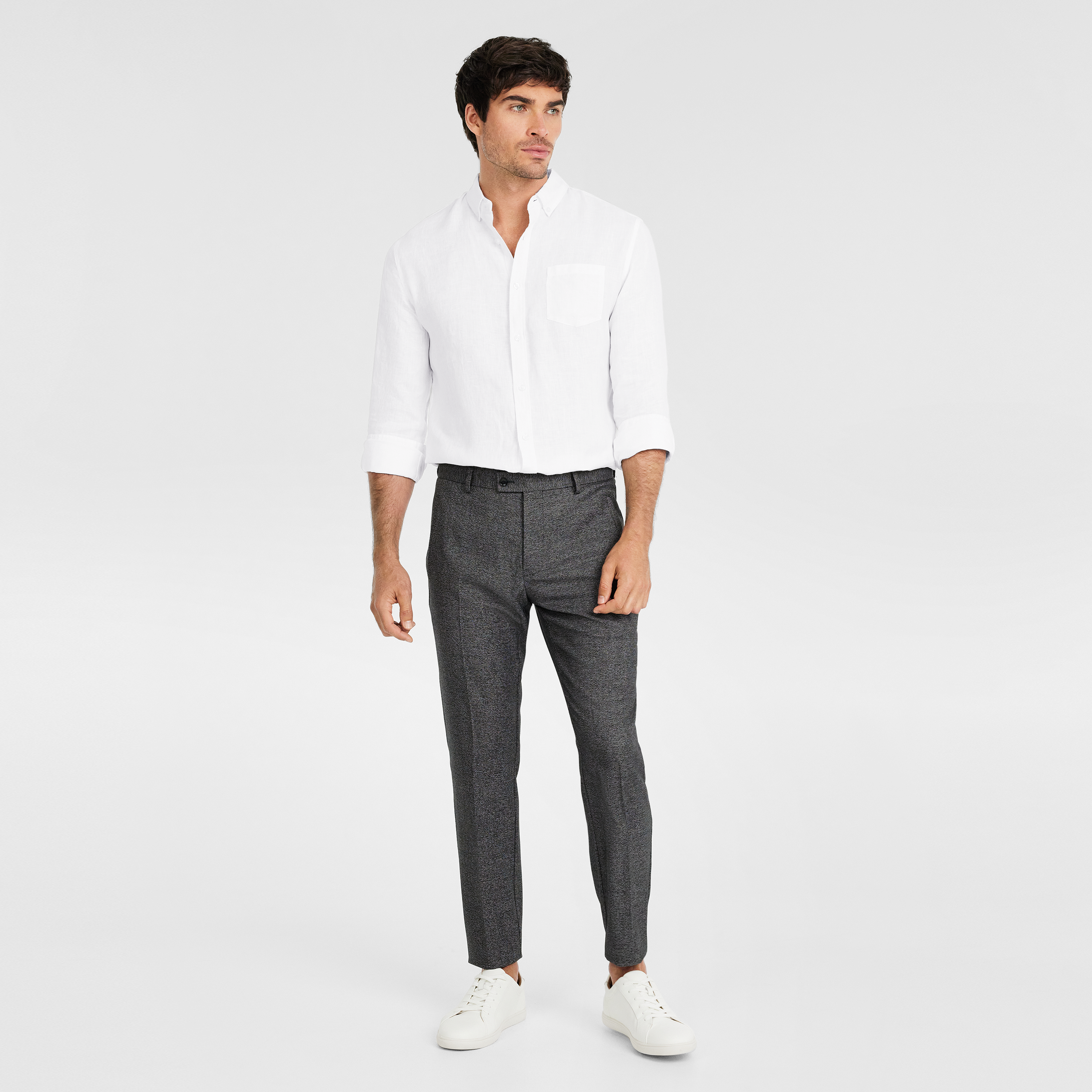 White Billy Pure Linen Shirt