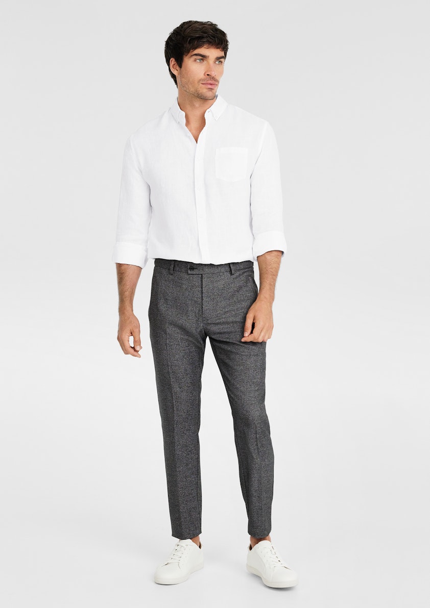 White Billy Pure Linen Shirt