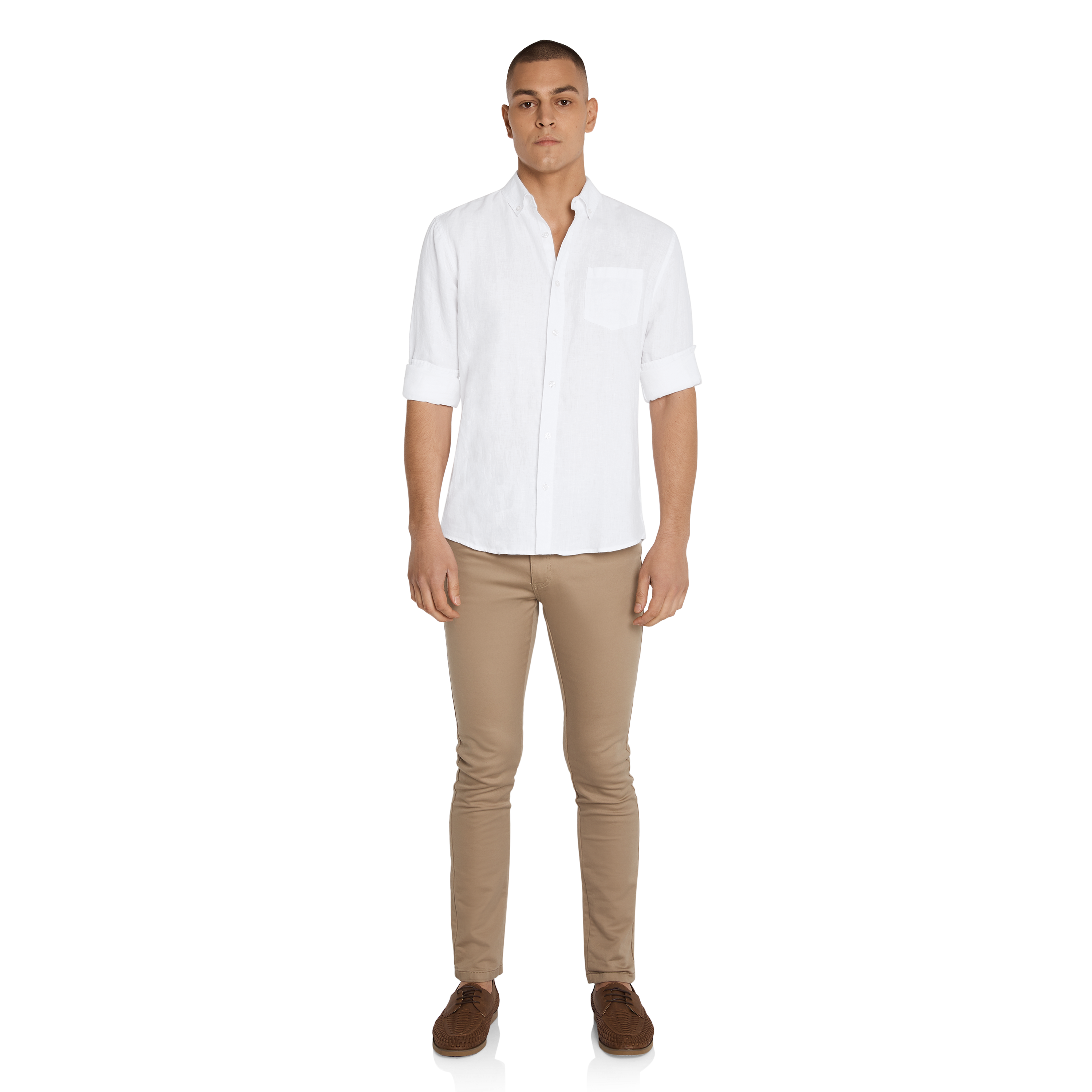 Pure Linen Long Sleeve Shirt 