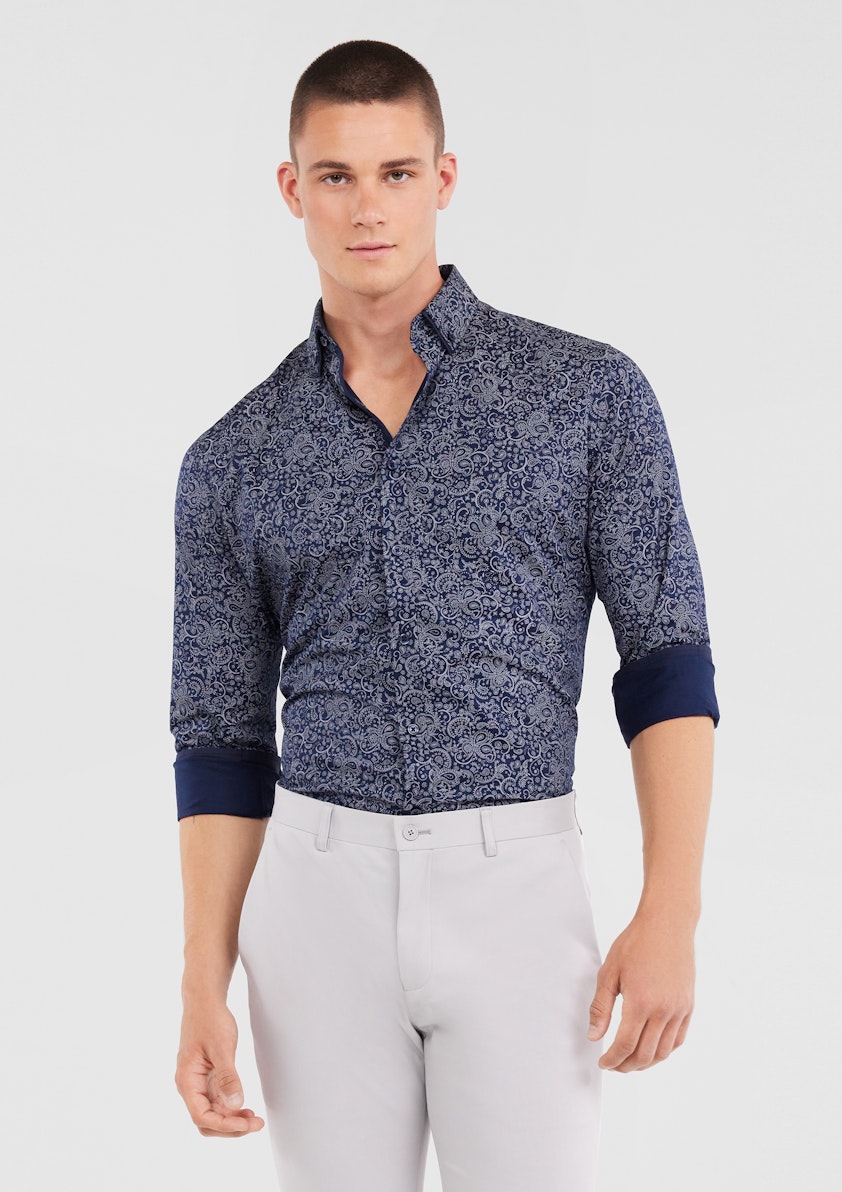 Bennett Paisley Print Shirt