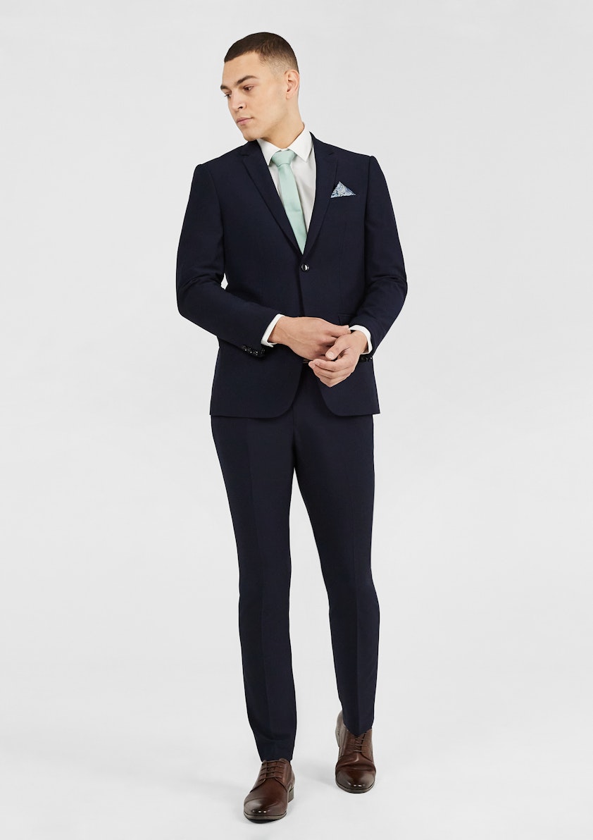 Midnight Lance Super Slim Stretch Suit