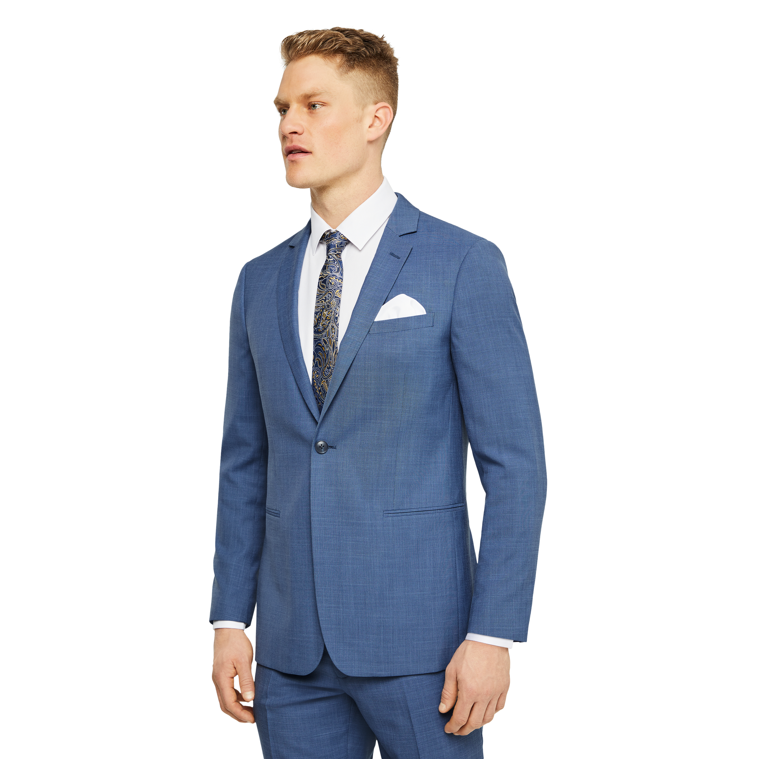 tarocash blue suit