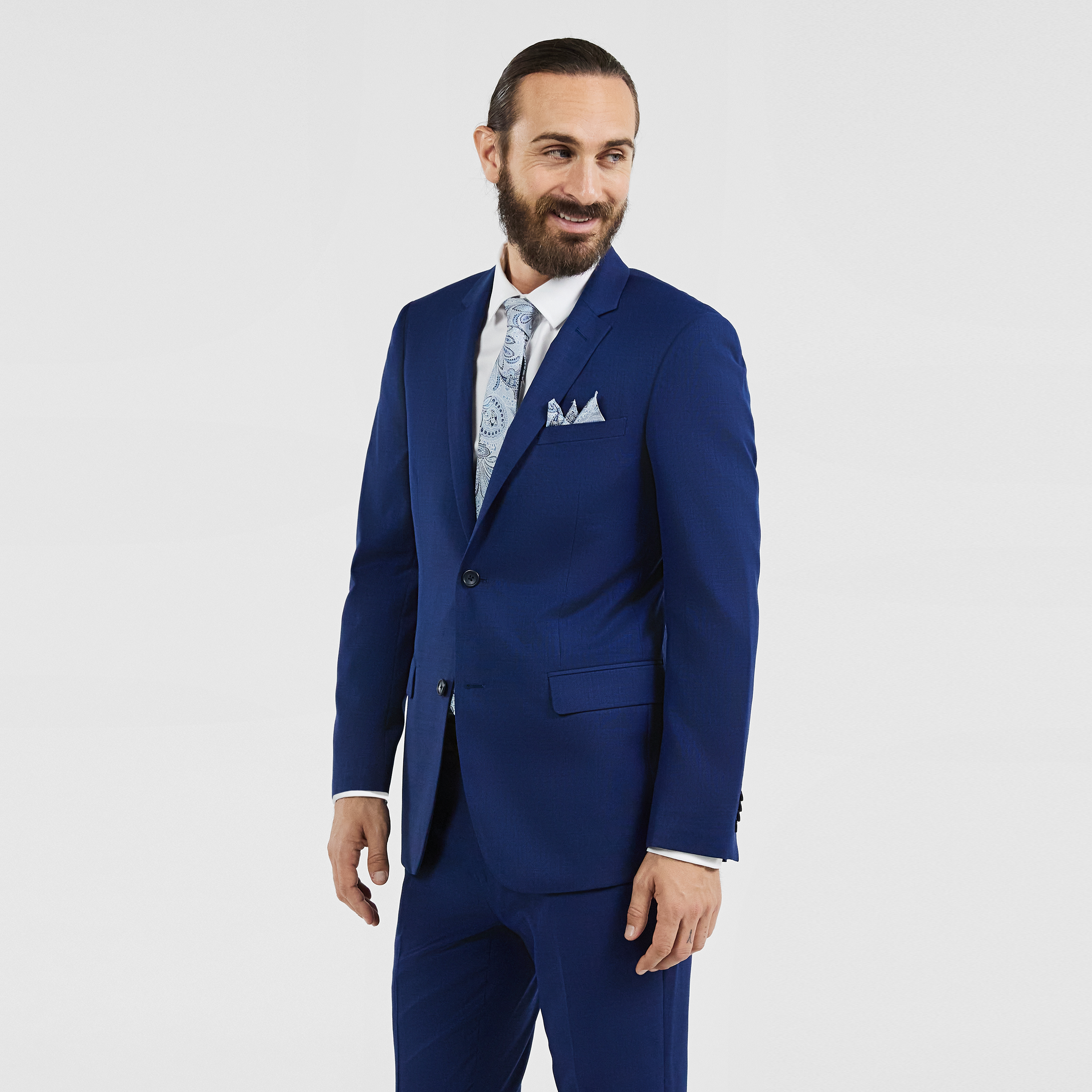 tarocash blue suit