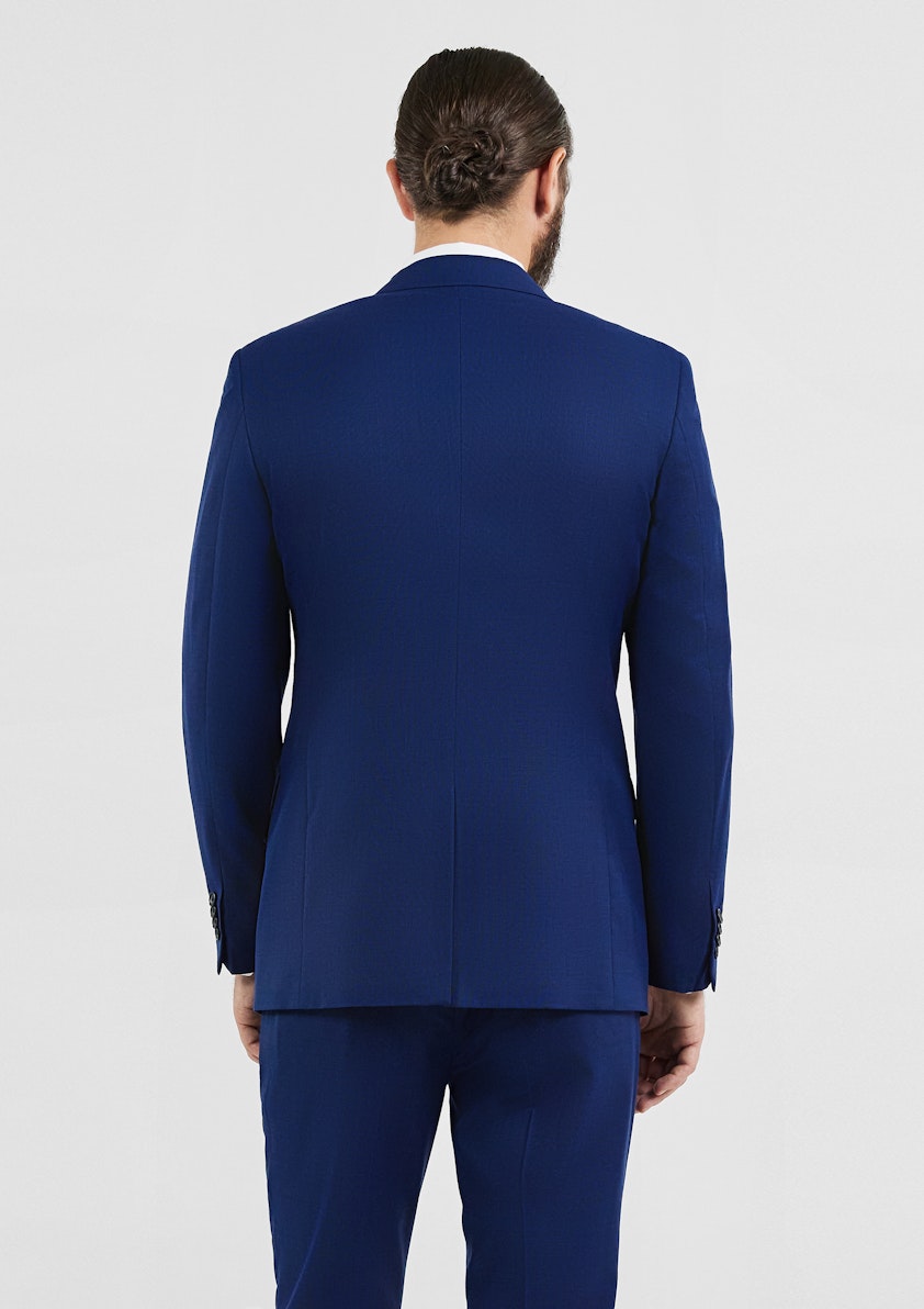 Blue Mac Slim Wool Suit Jacket | Men's Tops | Tarocash AU
