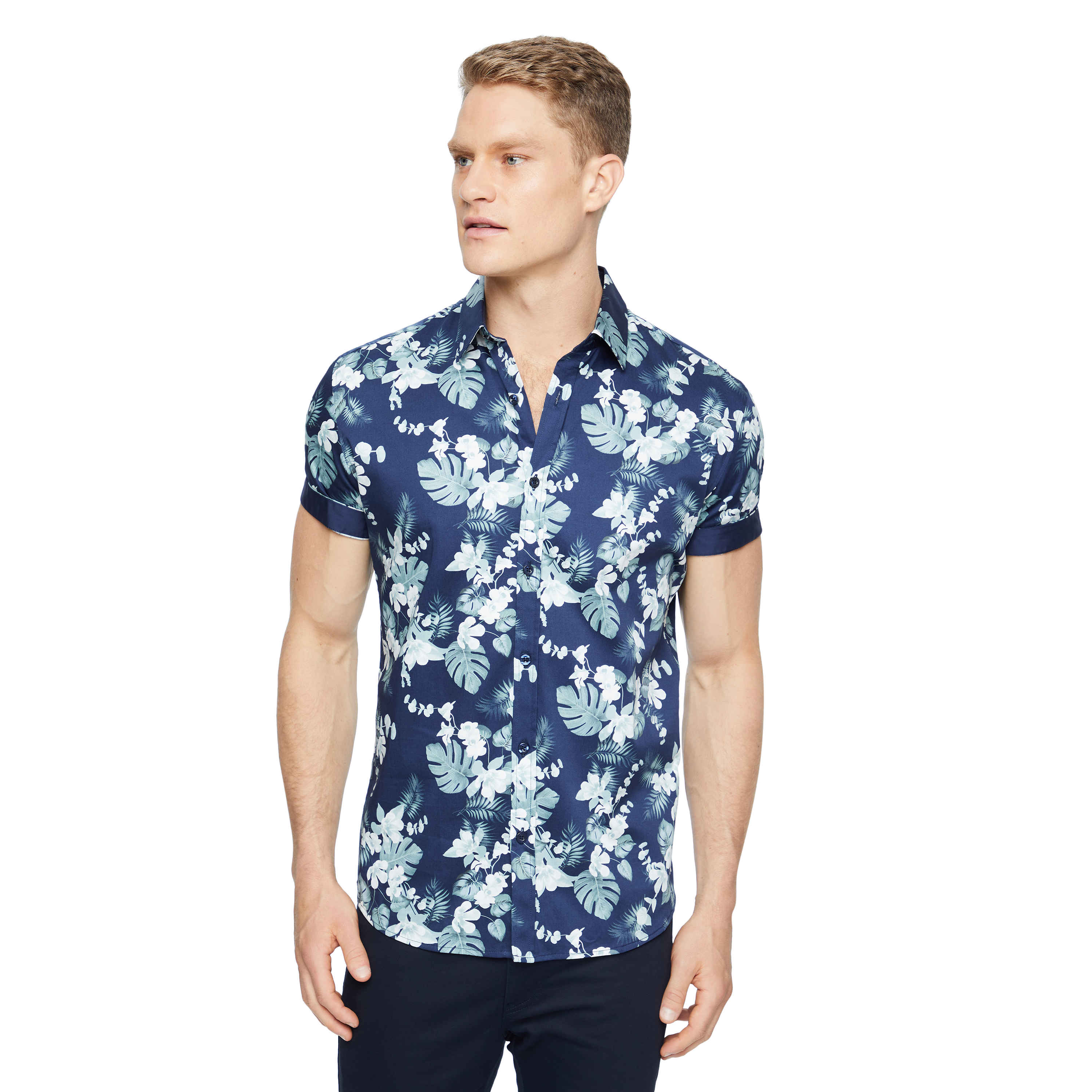 floral shirt